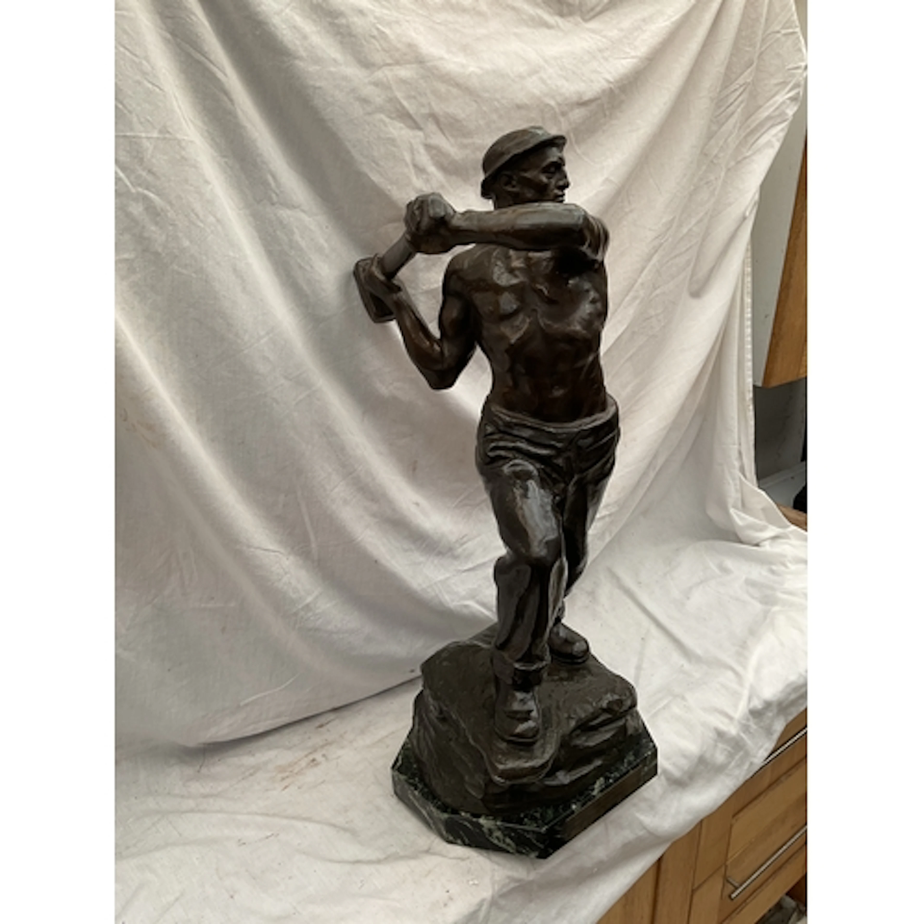 “Der Schmied” by Paul Vogelsanger (German 1880-1967) 1925, l...