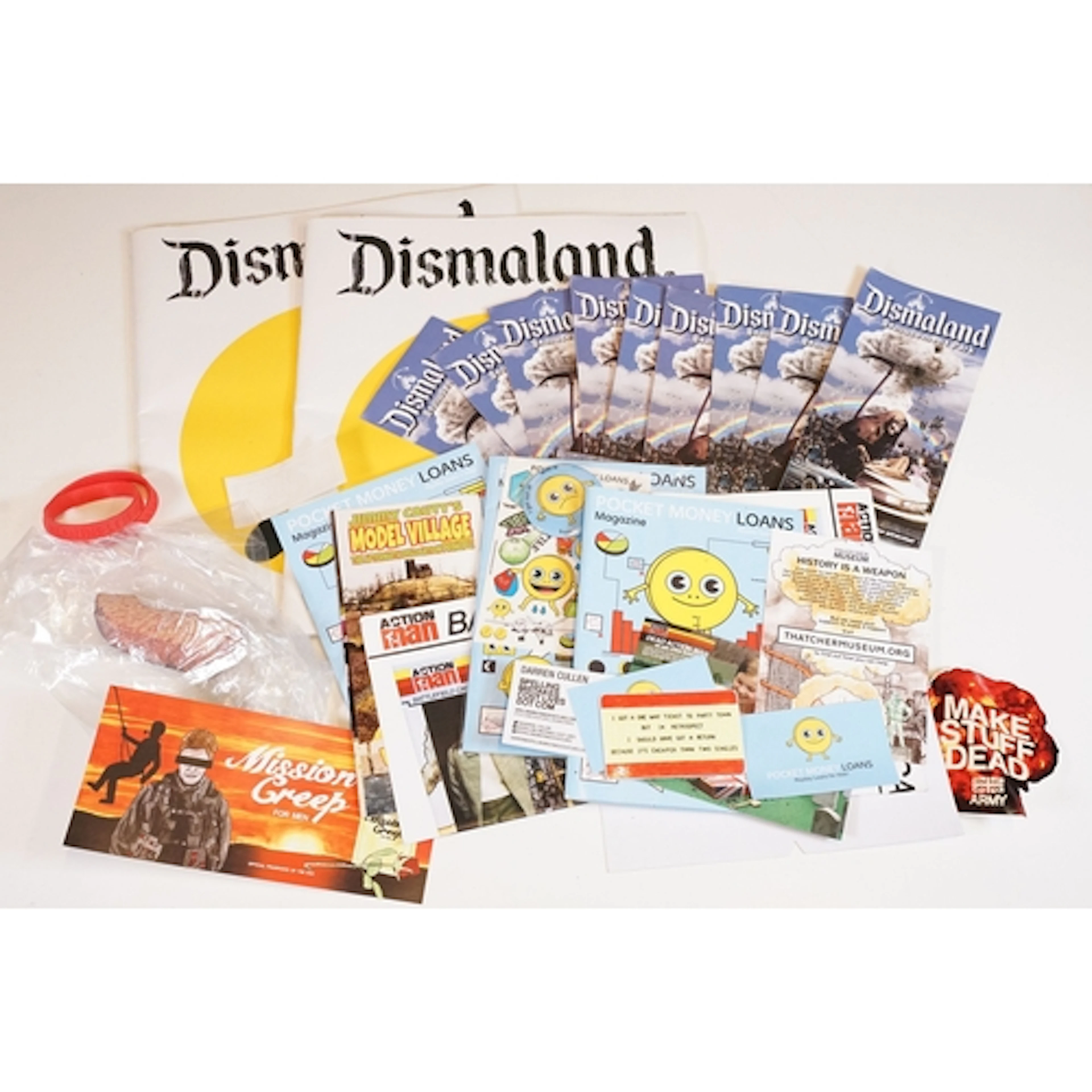 Banksy - Collection of Dismaland related items, comprising t...