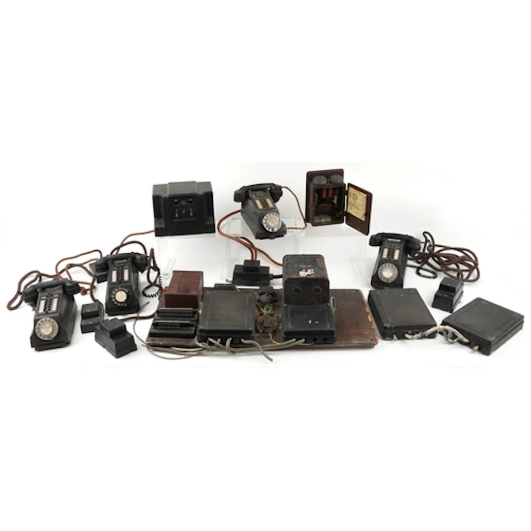 Large quantity of vintage telecommunication equipment includ...