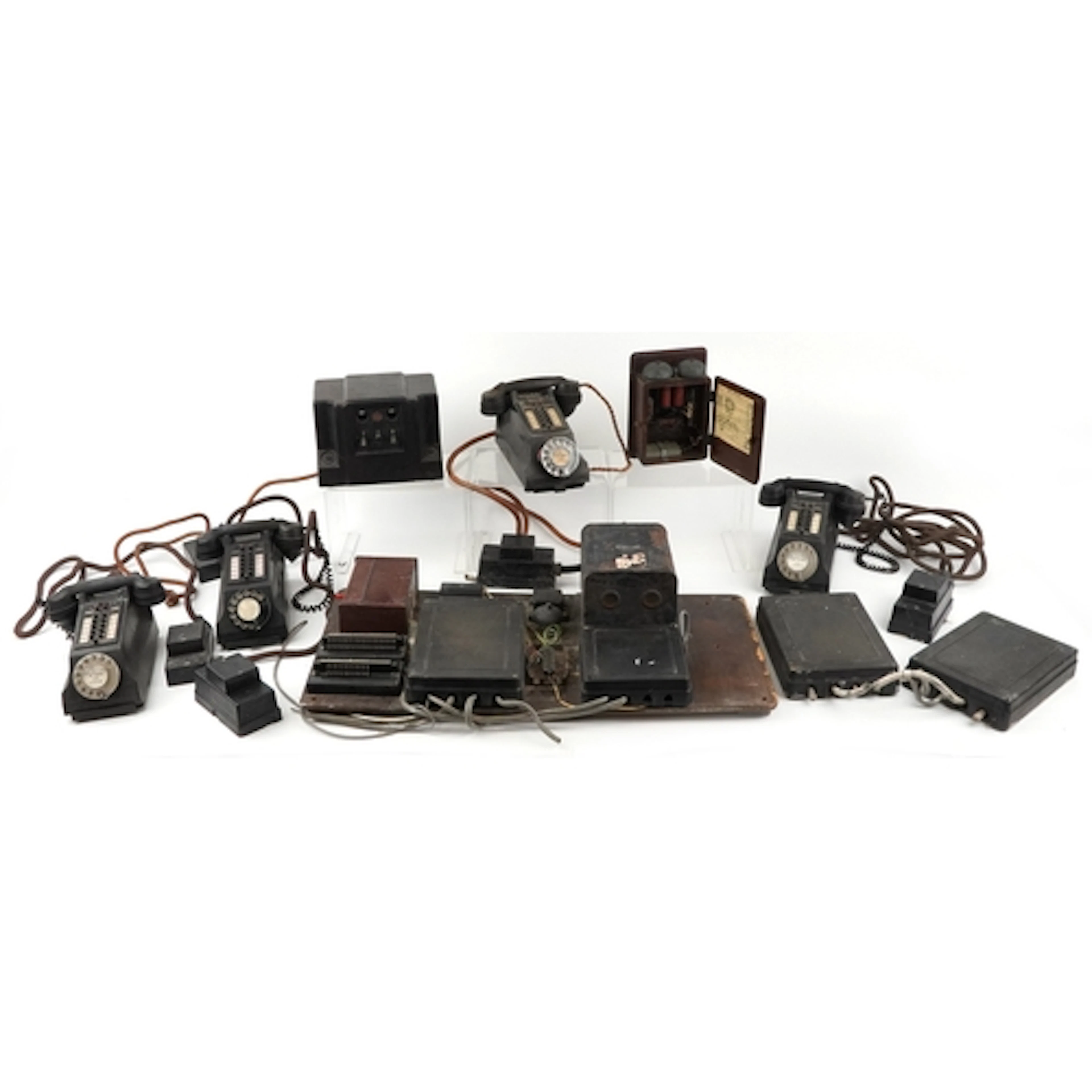 Large quantity of vintage telecommunication equipment includ...