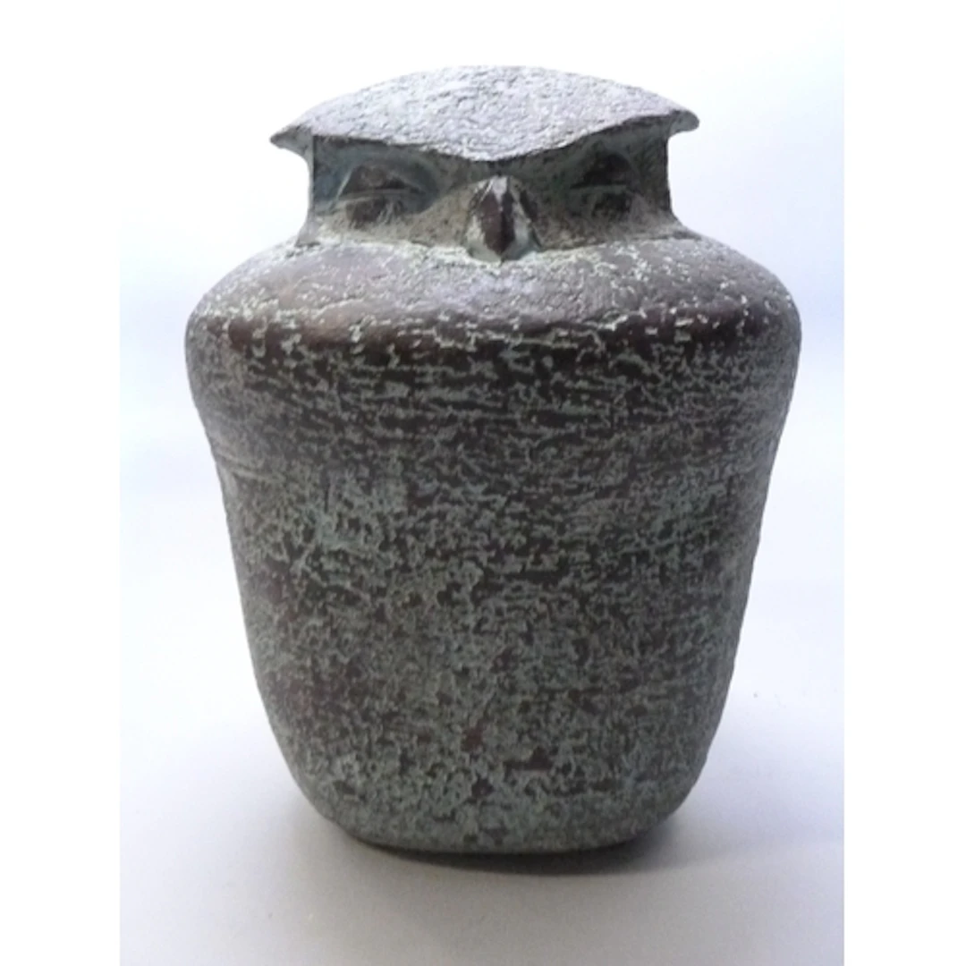 DENNIS FAIRWEATHER, BRITISH, Studio pottery sculpture of a l...