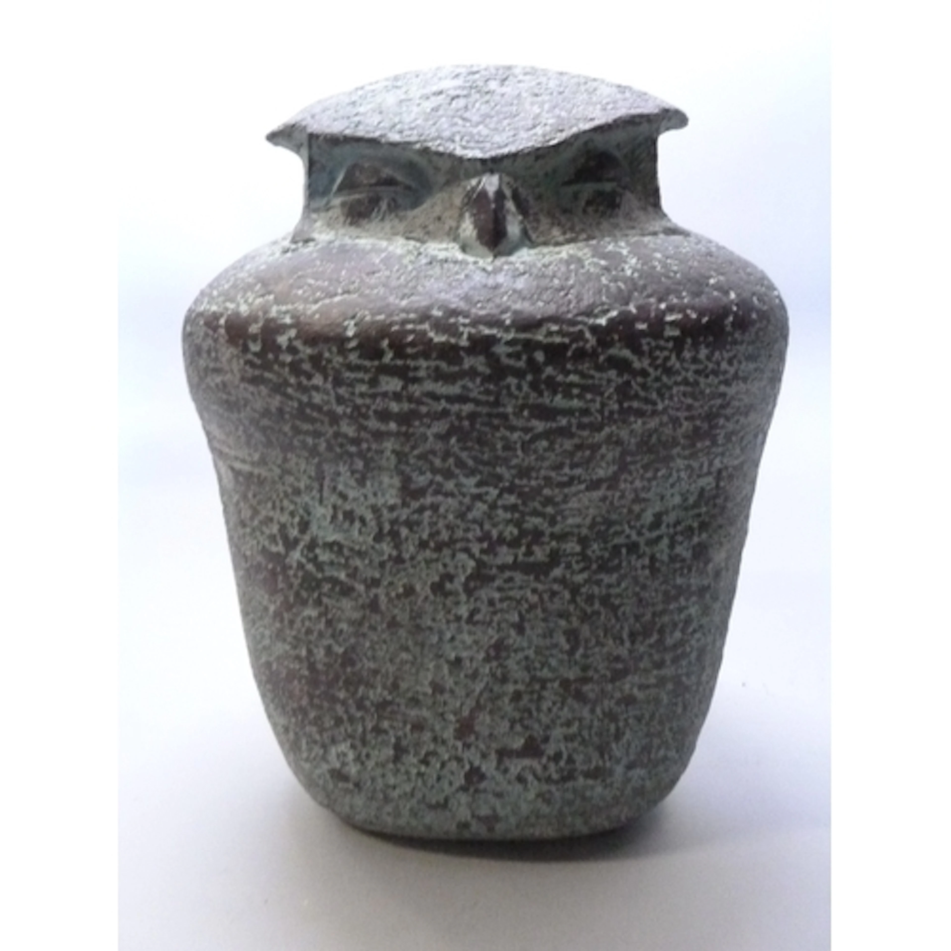 DENNIS FAIRWEATHER, BRITISH, Studio pottery sculpture of a l...