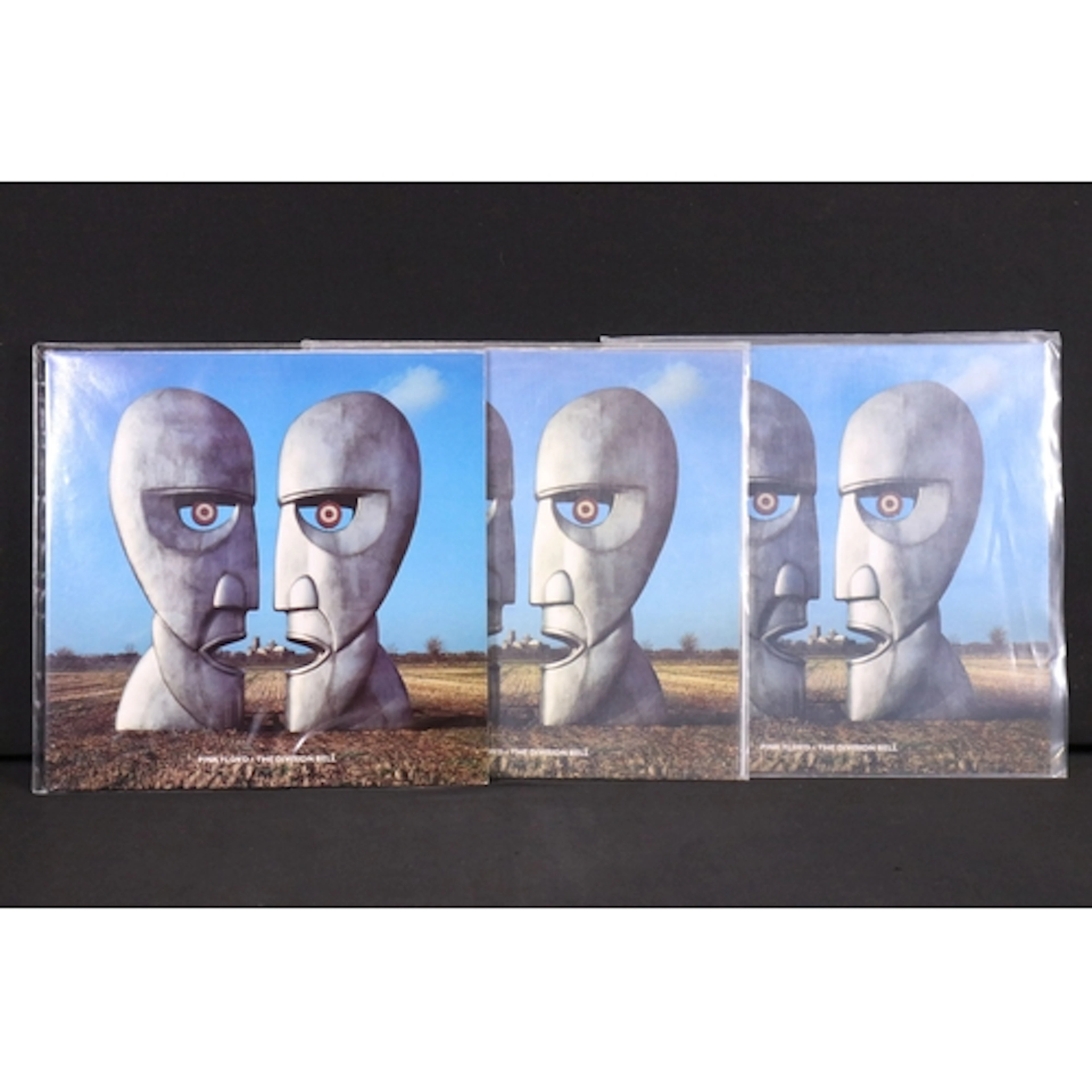 Vinyl - 3 copies of Pink Floyd - The Division Bell LP on EMI...