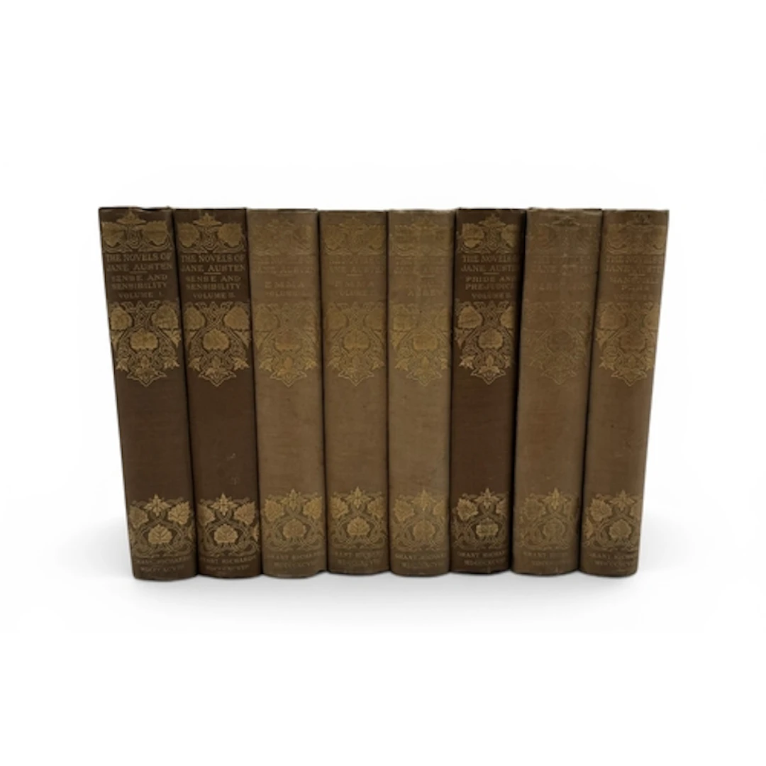 AUSTEN (JANE), THE NOVELS OF, WINCHESTER EDITION, 8 VOLUMES ...