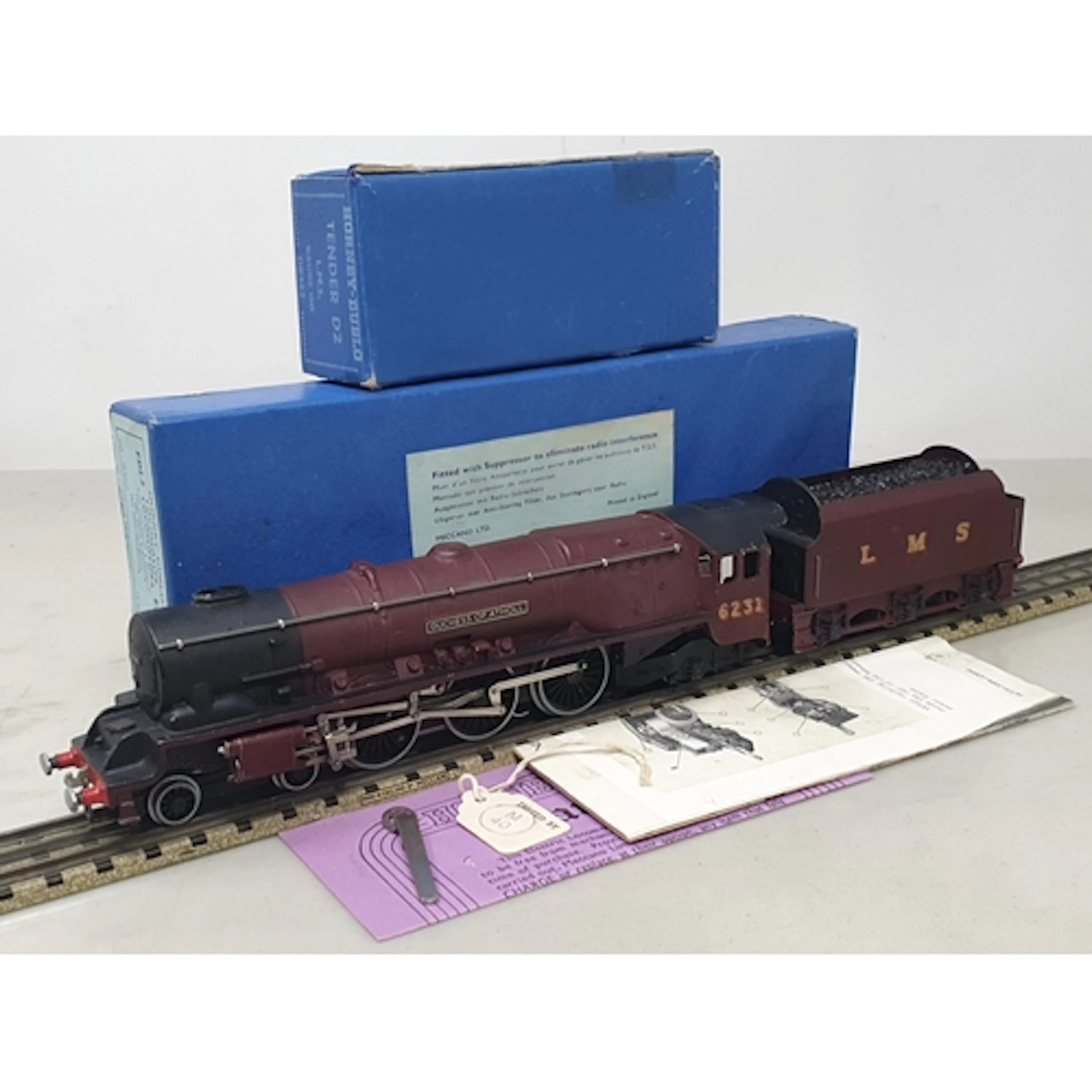 A boxed Hornby Dublo EDL2 'Duchess of Atholl' Locomotive, su...