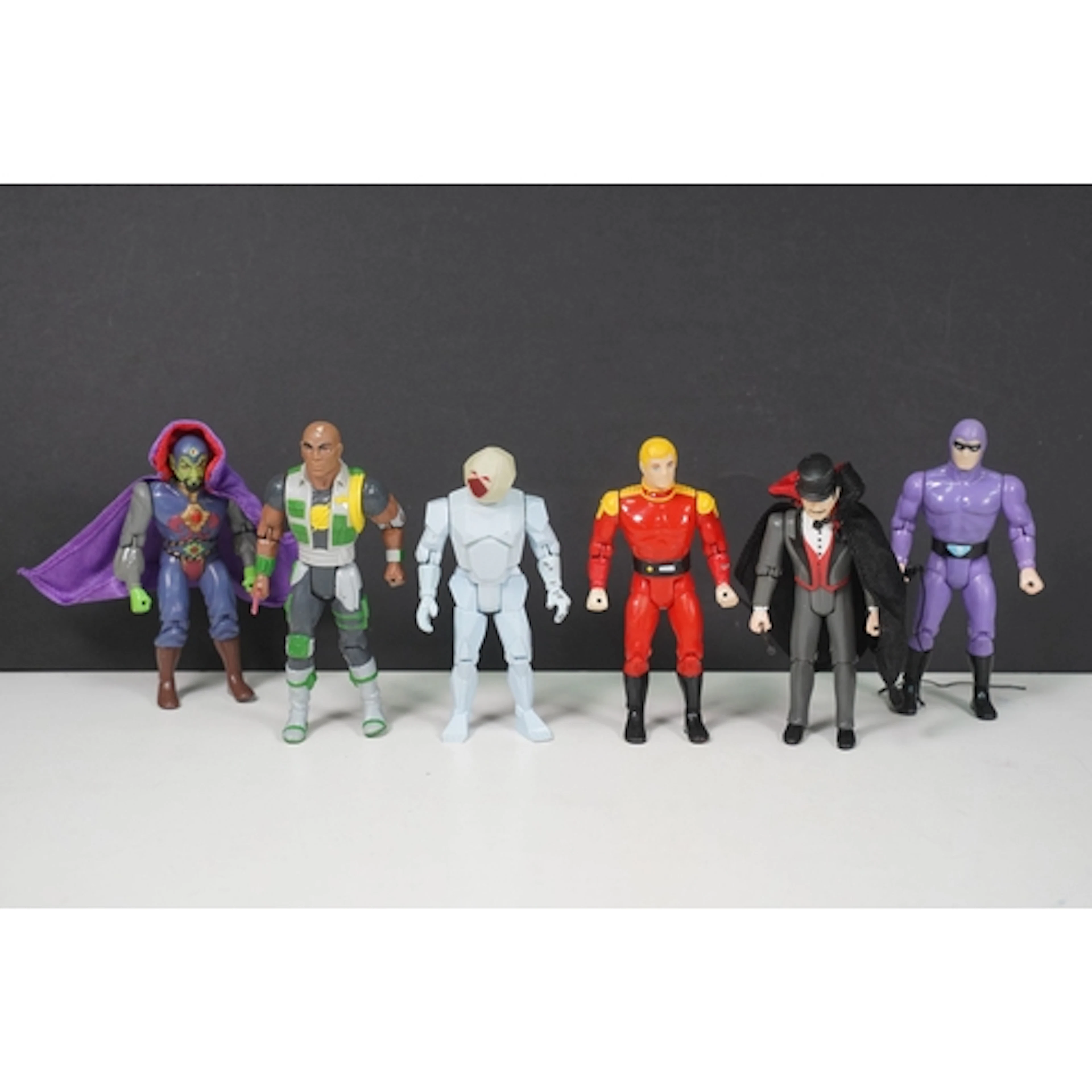 Set of 6 x Galoob Defenders of the Earth figures including T...