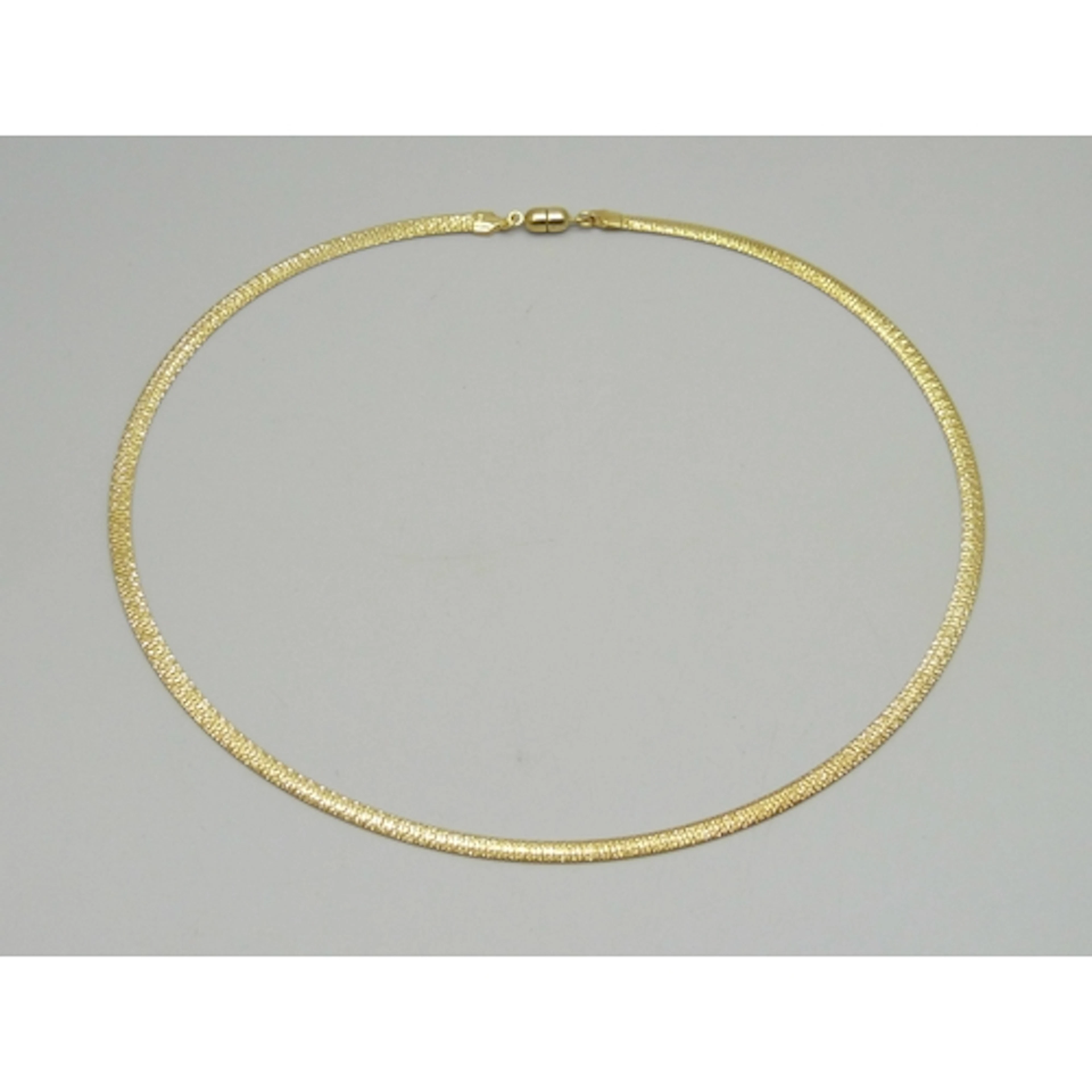 A Milor Italian 9ct gold choker style necklace, with a 9ct g...