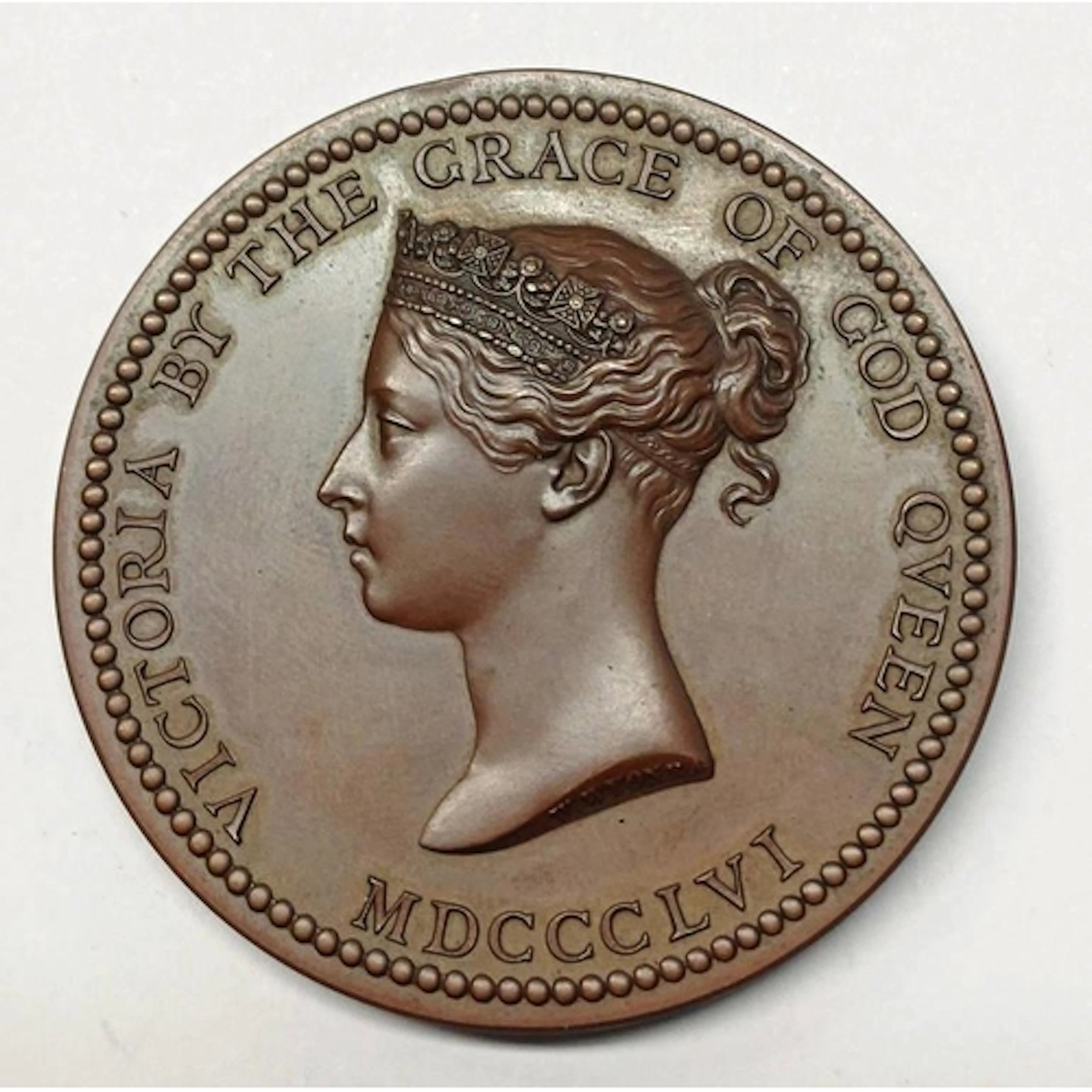 VICTORIA BRONZE NATIONAL MEDAL FOR SUCCESS IN ART AWARDED BY...