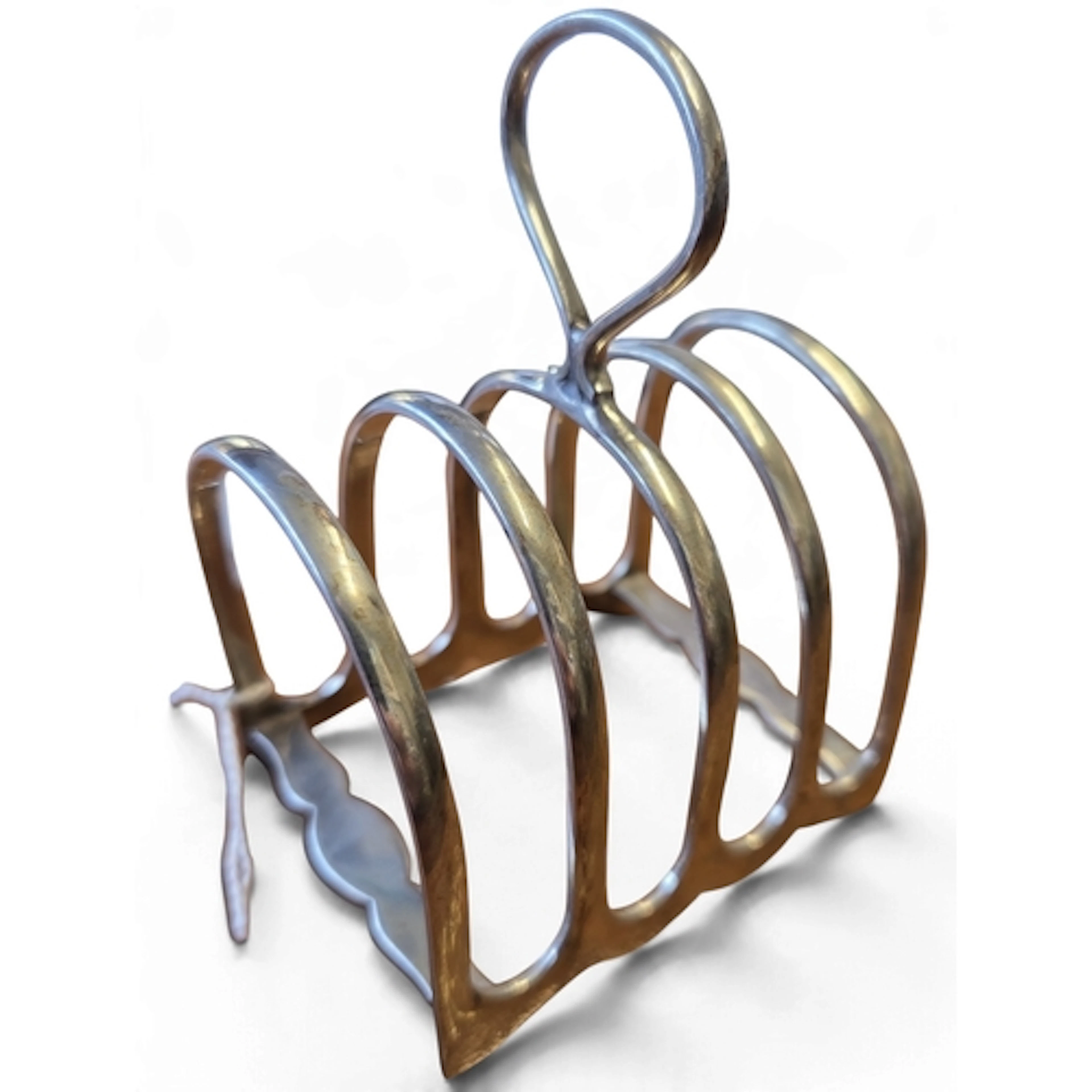 A Silver toast Rack, Sheffield 1930, 104 grams.