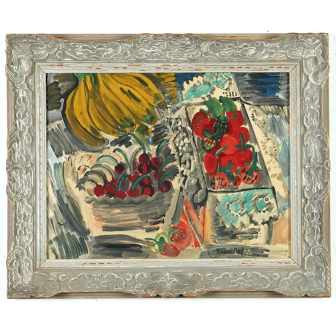 RAOUL DUFY (FRENCH, 1877-1953): 'FRUITS & CHERRIES' Lith...