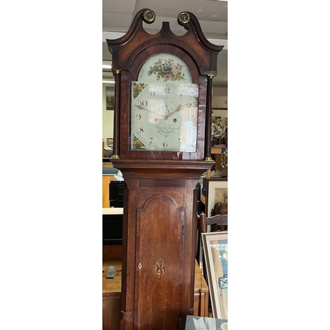 An early 19th century long cased clock NO RESERVE