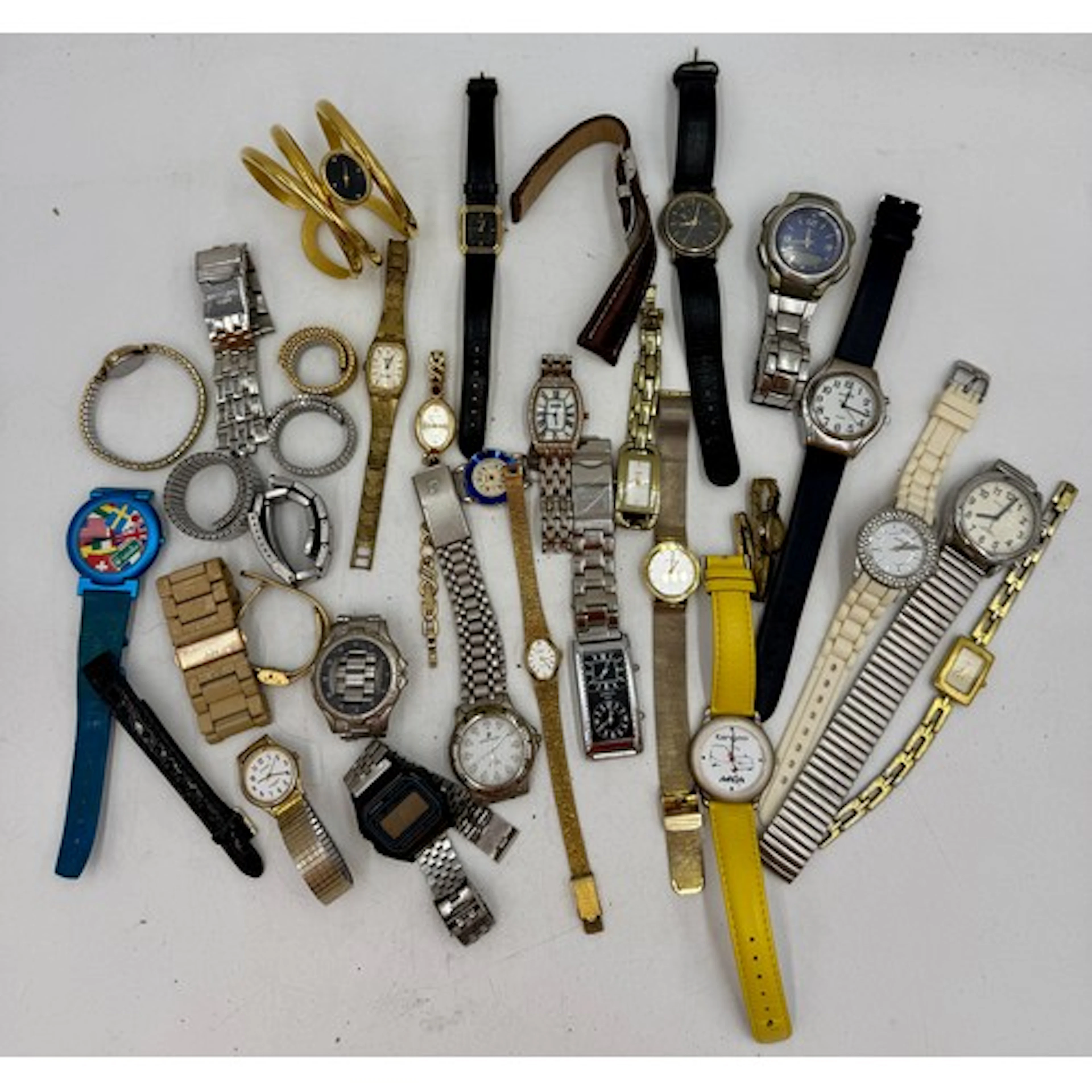 A large quantity of ladies, gentleman’s wristwatches and str...