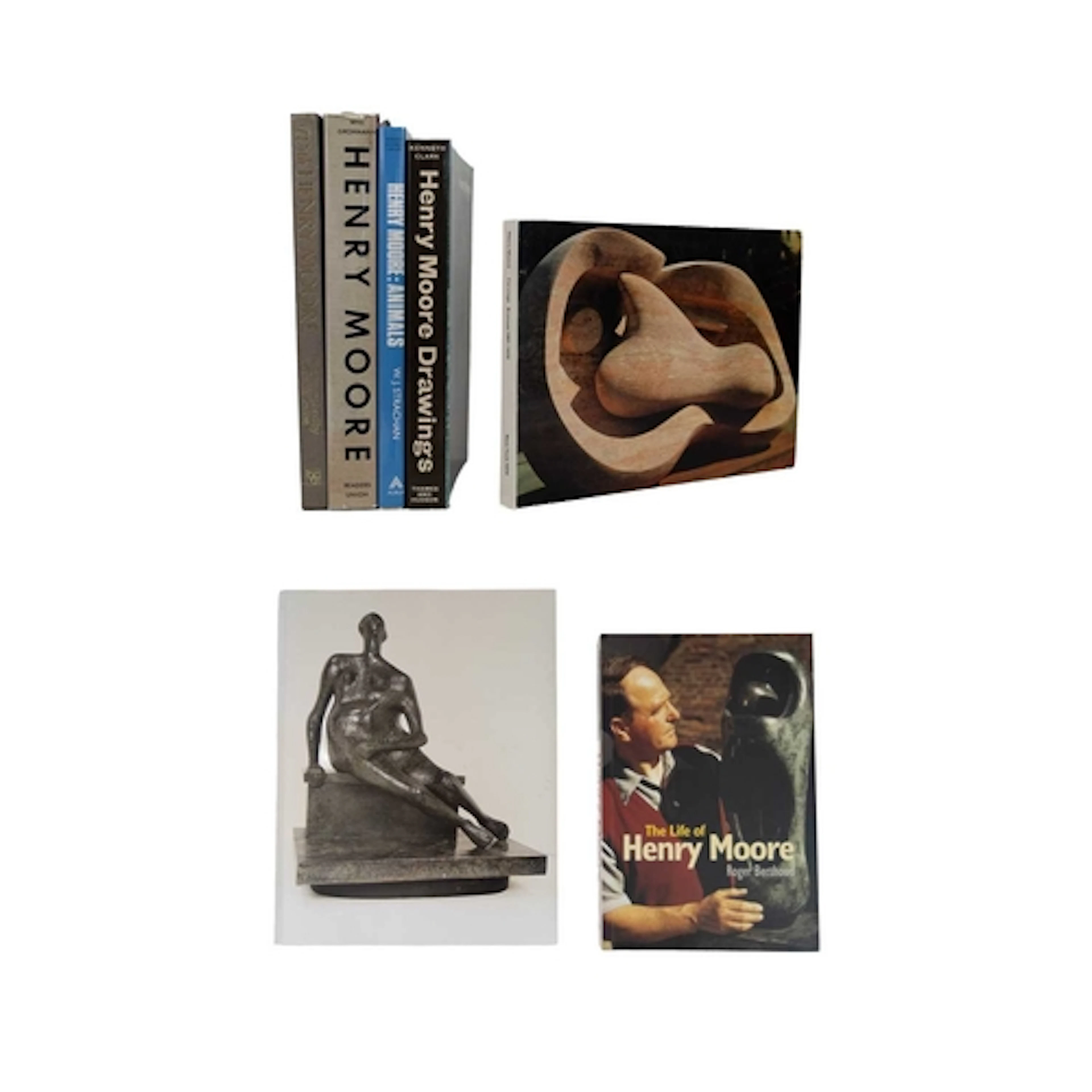 (Henry Moore) Seven works Includes an exhibition catalogue, ...
