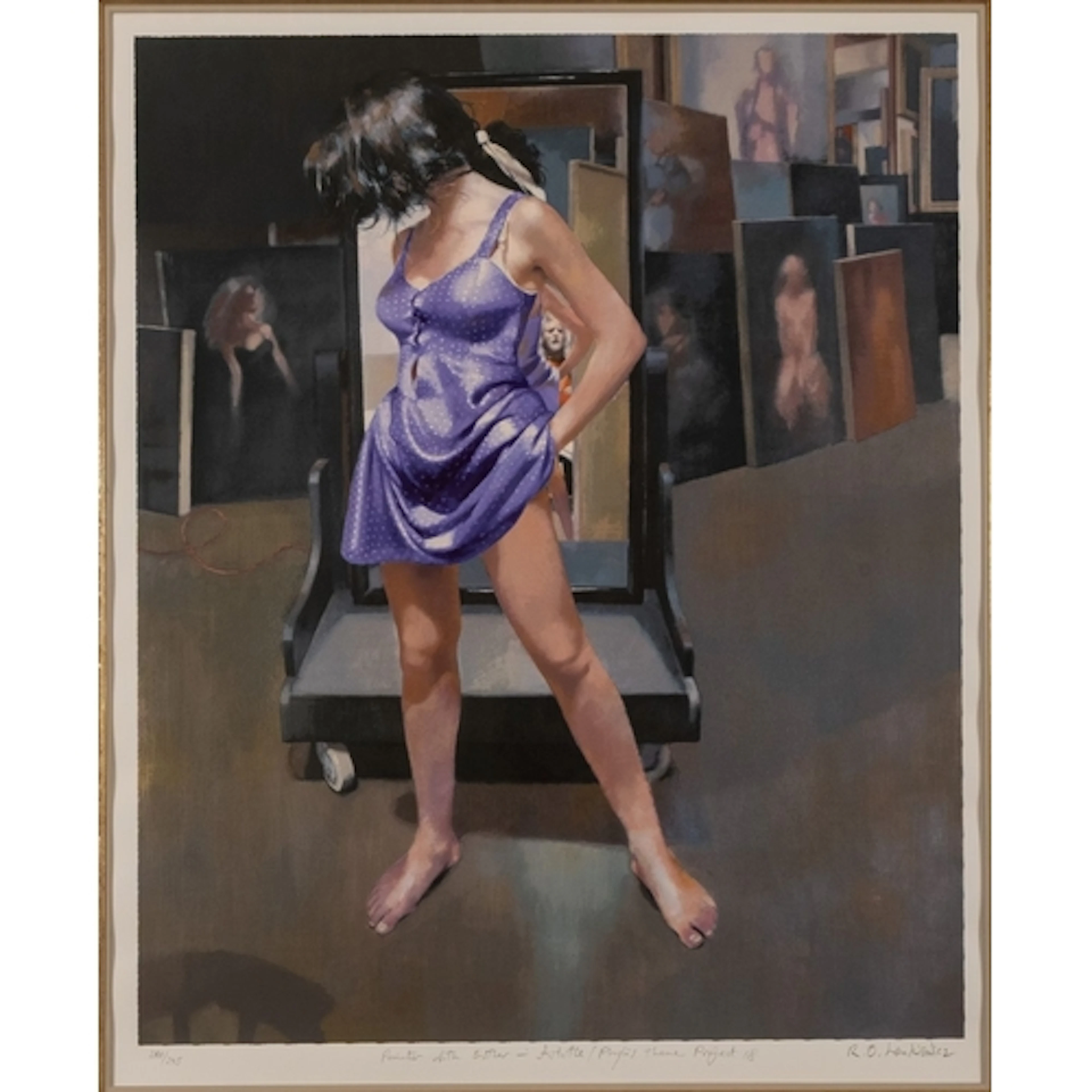* Robert Oscar Lenkiewicz (British, 1941-2002) - 'Painter w...