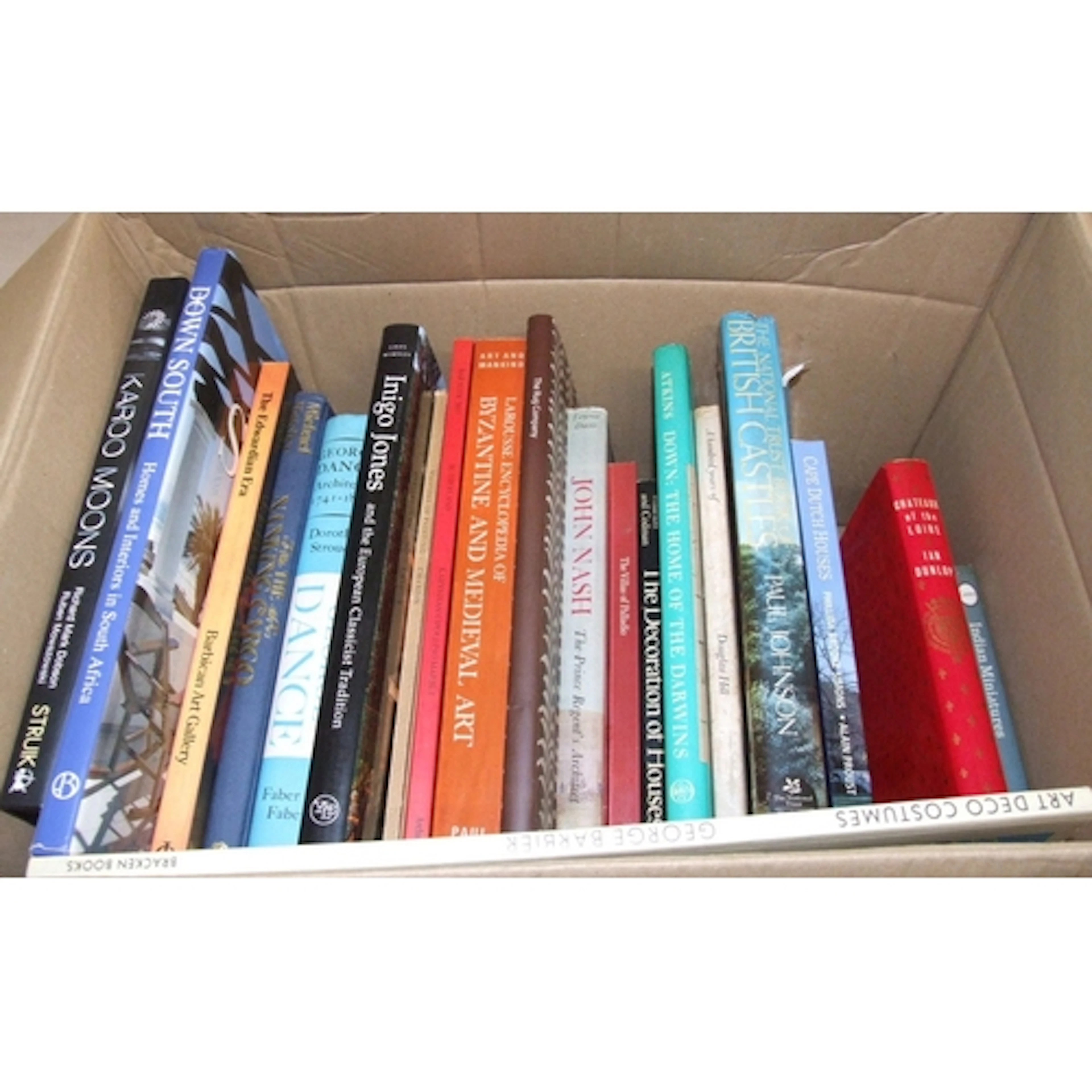 Books: Inigo Jones, Byzantine & Medieval Art, John Nash, The...