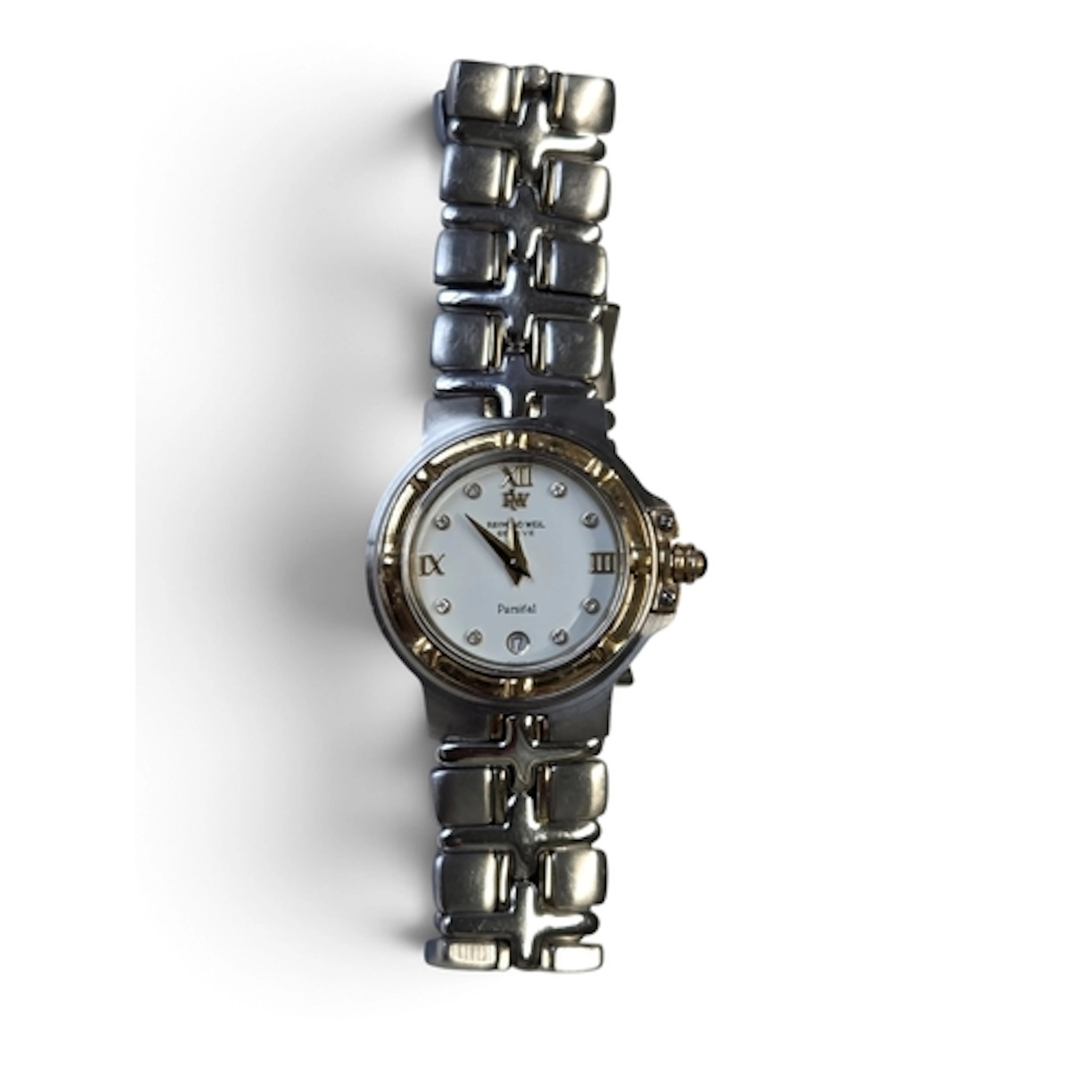 A ladies Bi Metal Reymond Weil ladies Watch.