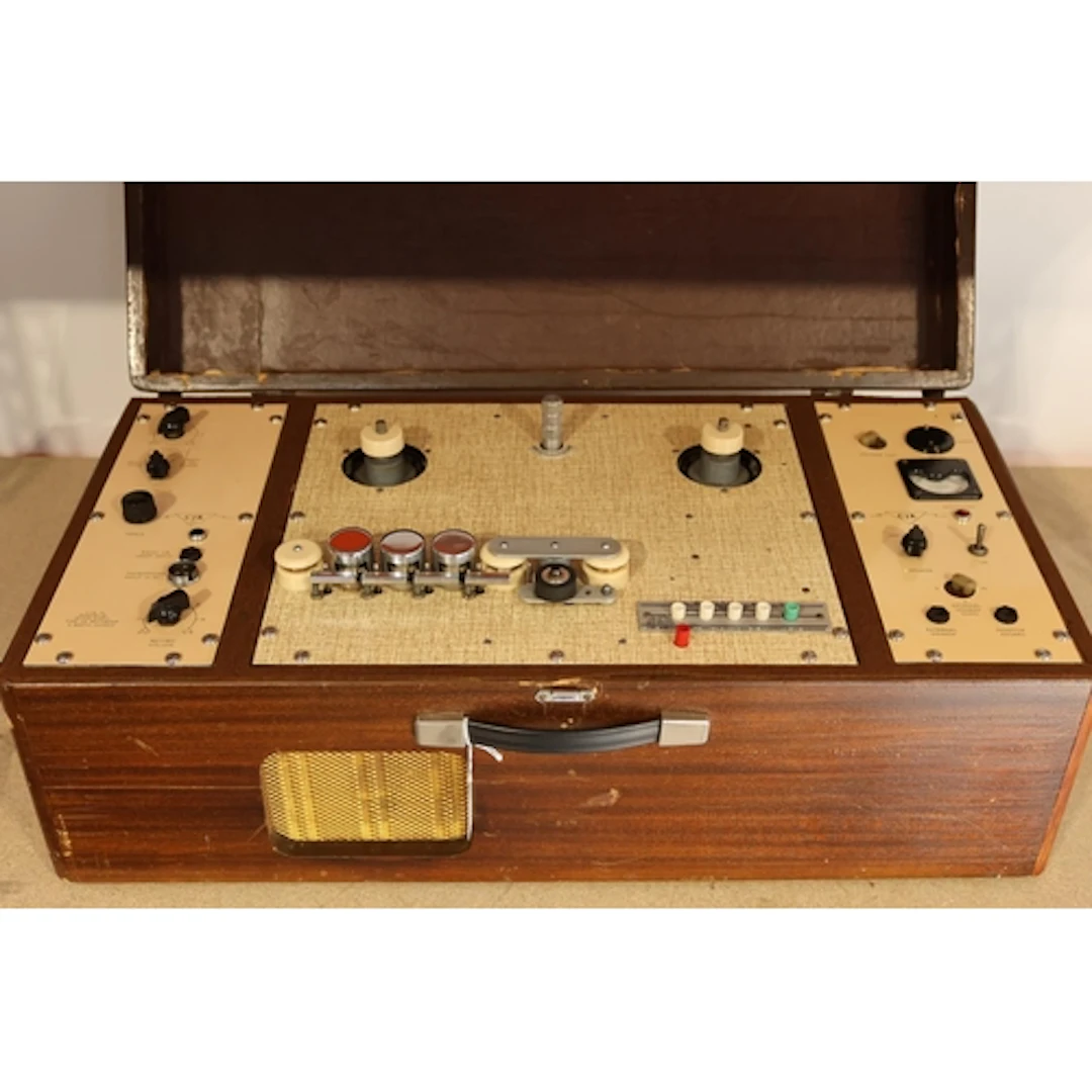 CJR Reel to Reel Tape Recorder - Fitted with early Bradmatic...
