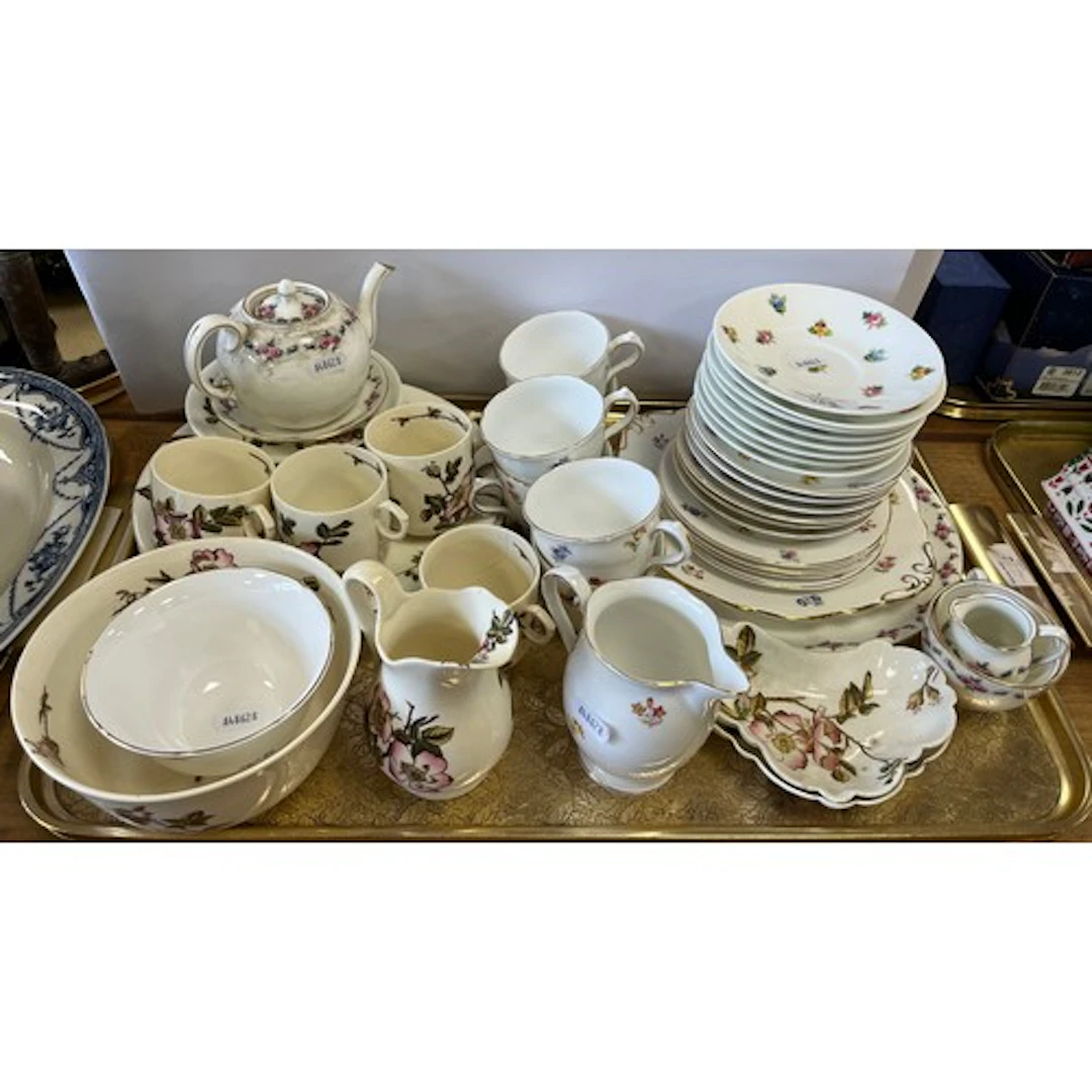 Royal Grafton tea service another Stoke Crescent China tea s...
