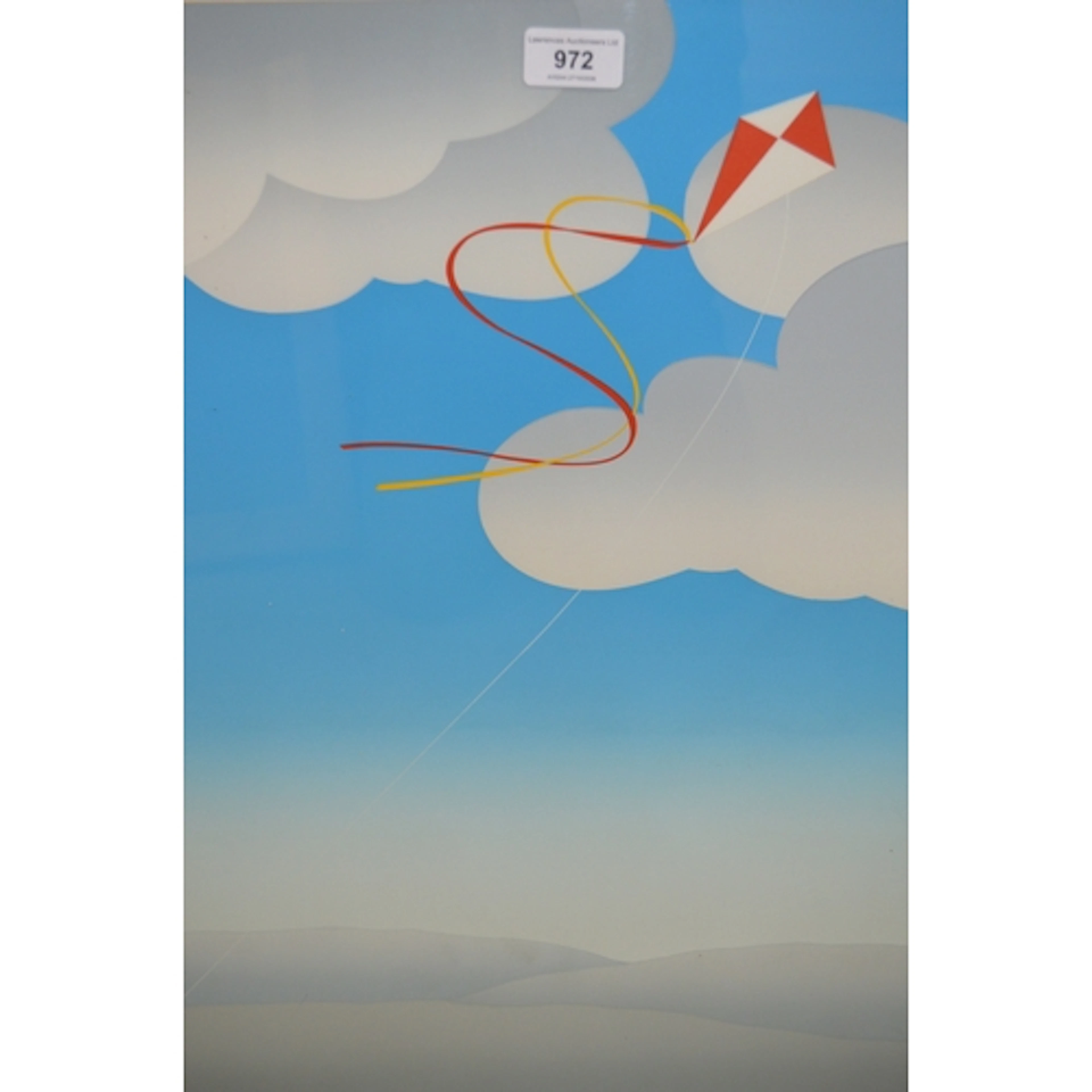 Quentin King, pair of artist signed prints, Kites and Balloo...