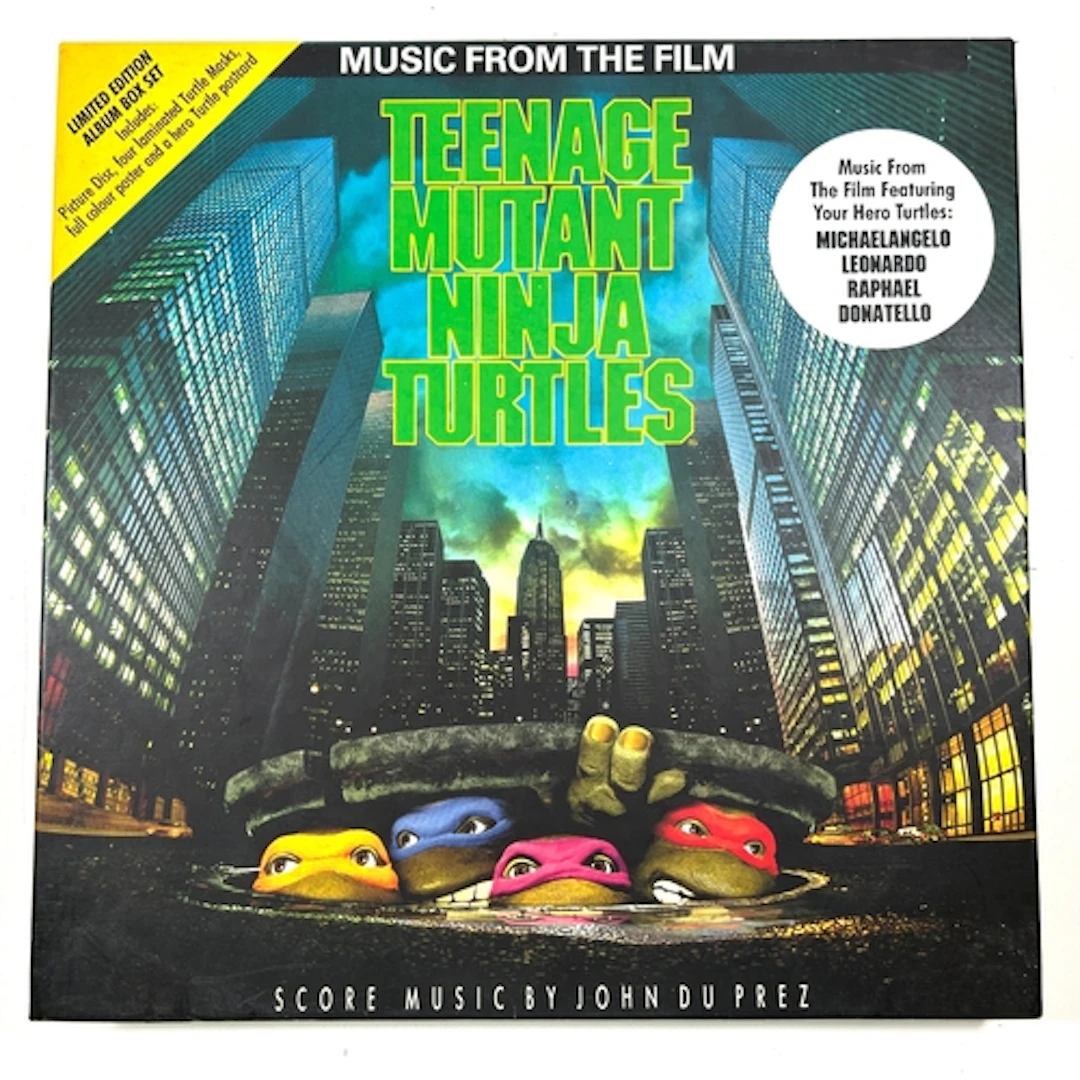 A scarce music from the film TEENAGE MUTANT NINJA TURTLES sc...