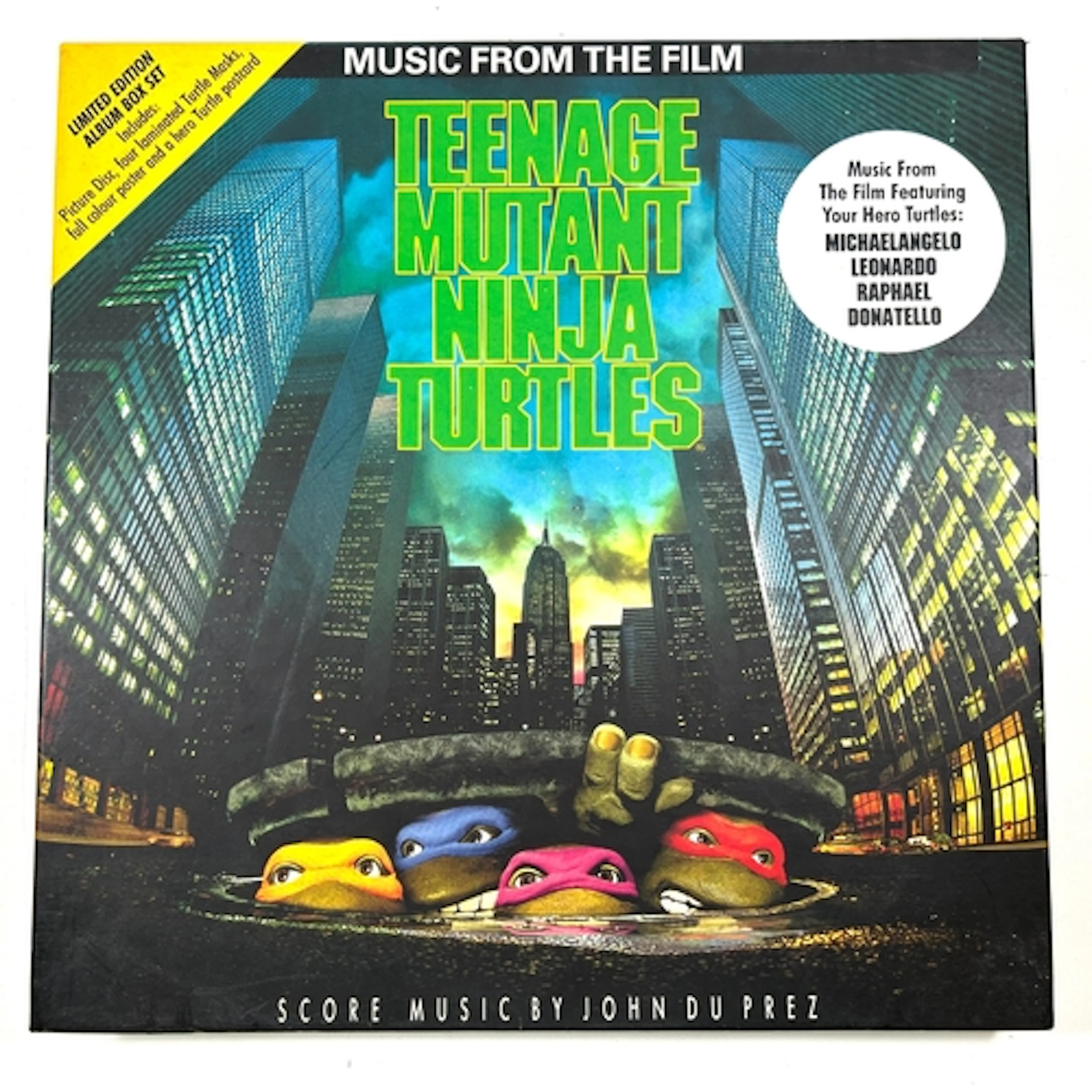 A scarce music from the film TEENAGE MUTANT NINJA TURTLES sc...