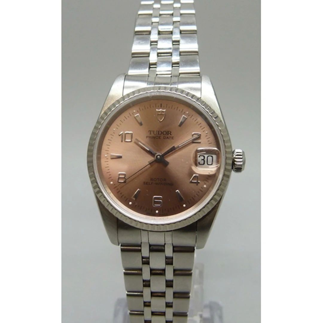 Tudor - a Prince Date wristwatch with salmon dial, reference...