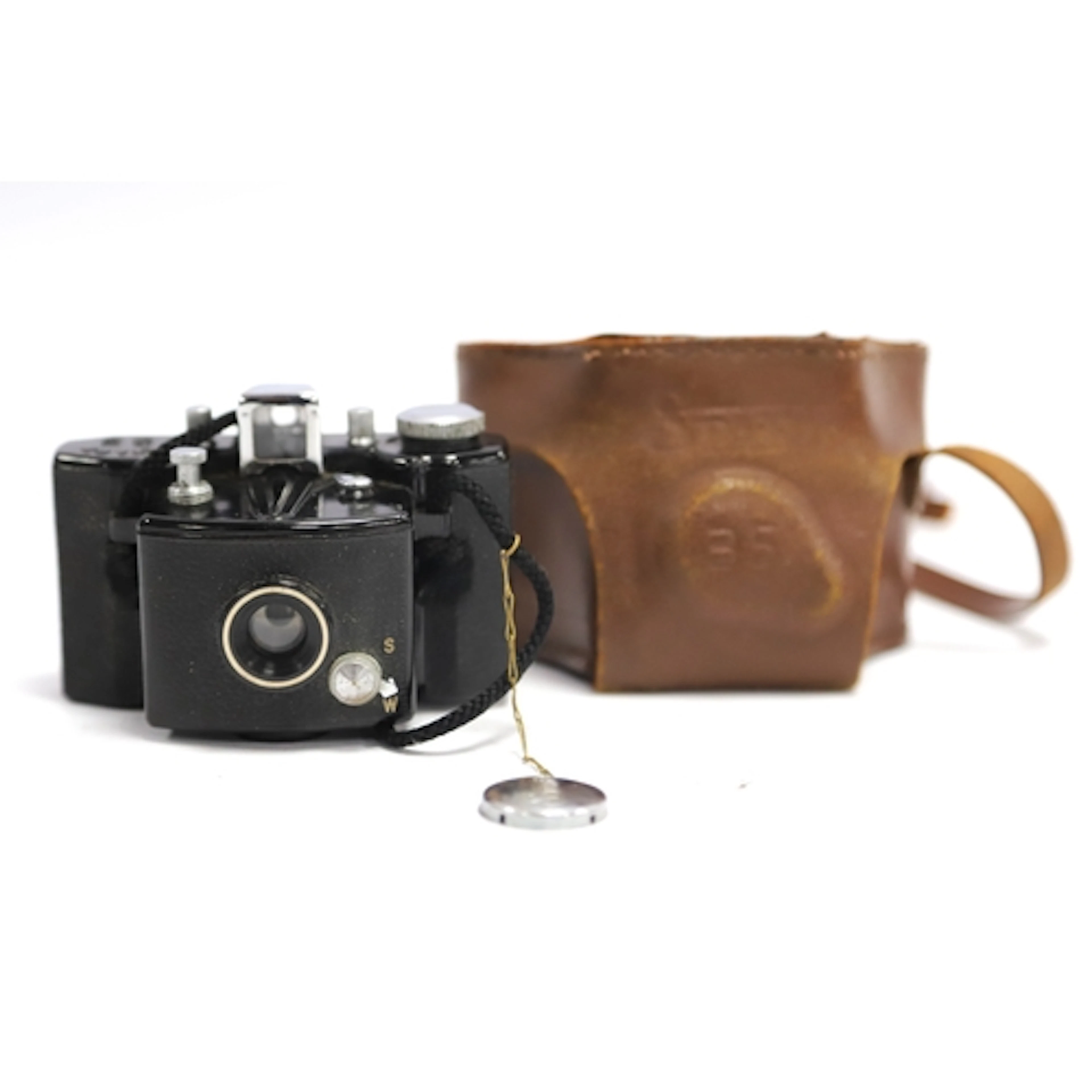 A Start 35 Subminiature Film Camera, black Bakelite body, ca...