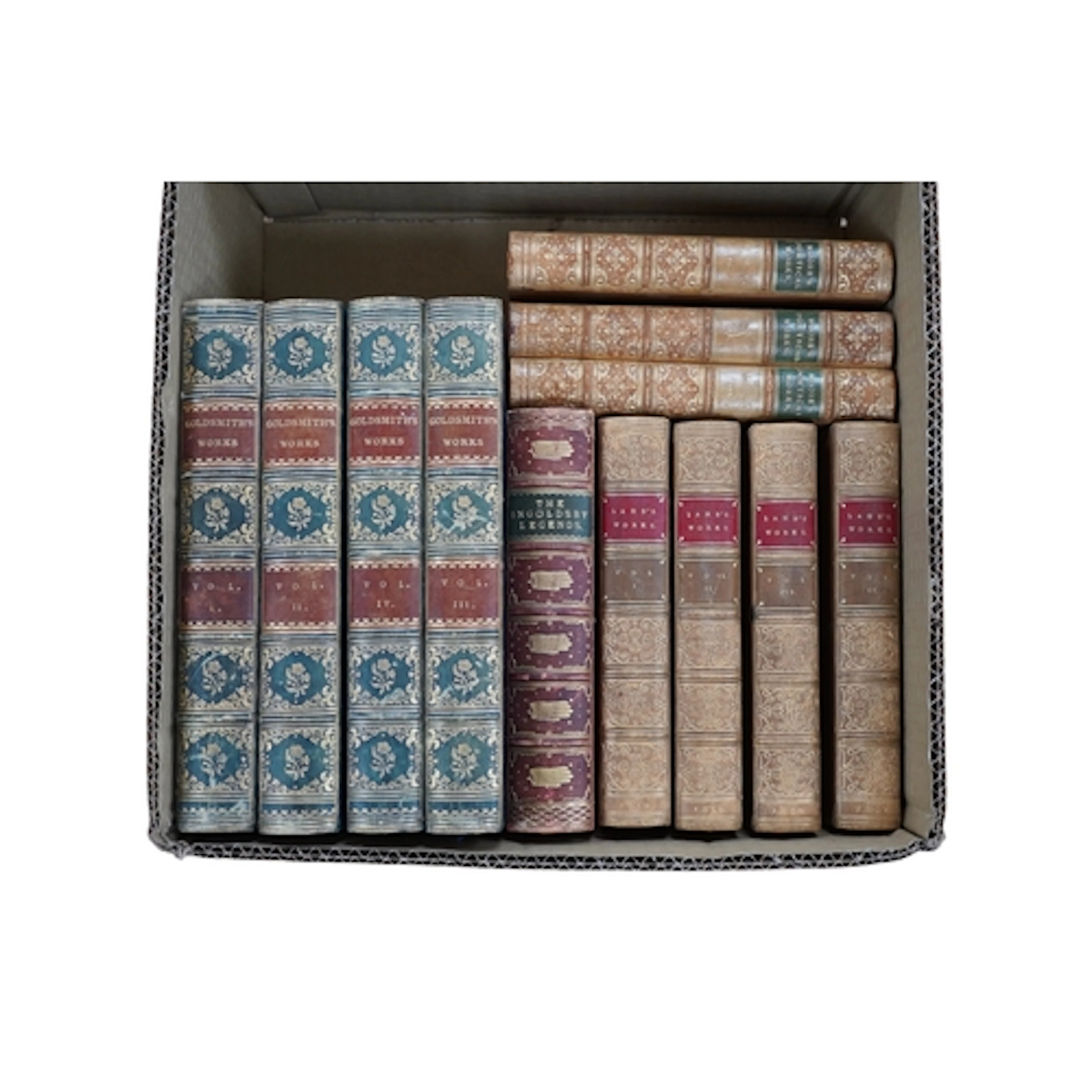 ° ° Goldsmith, Oliver - The Works. in Four Volumes. John Mur...