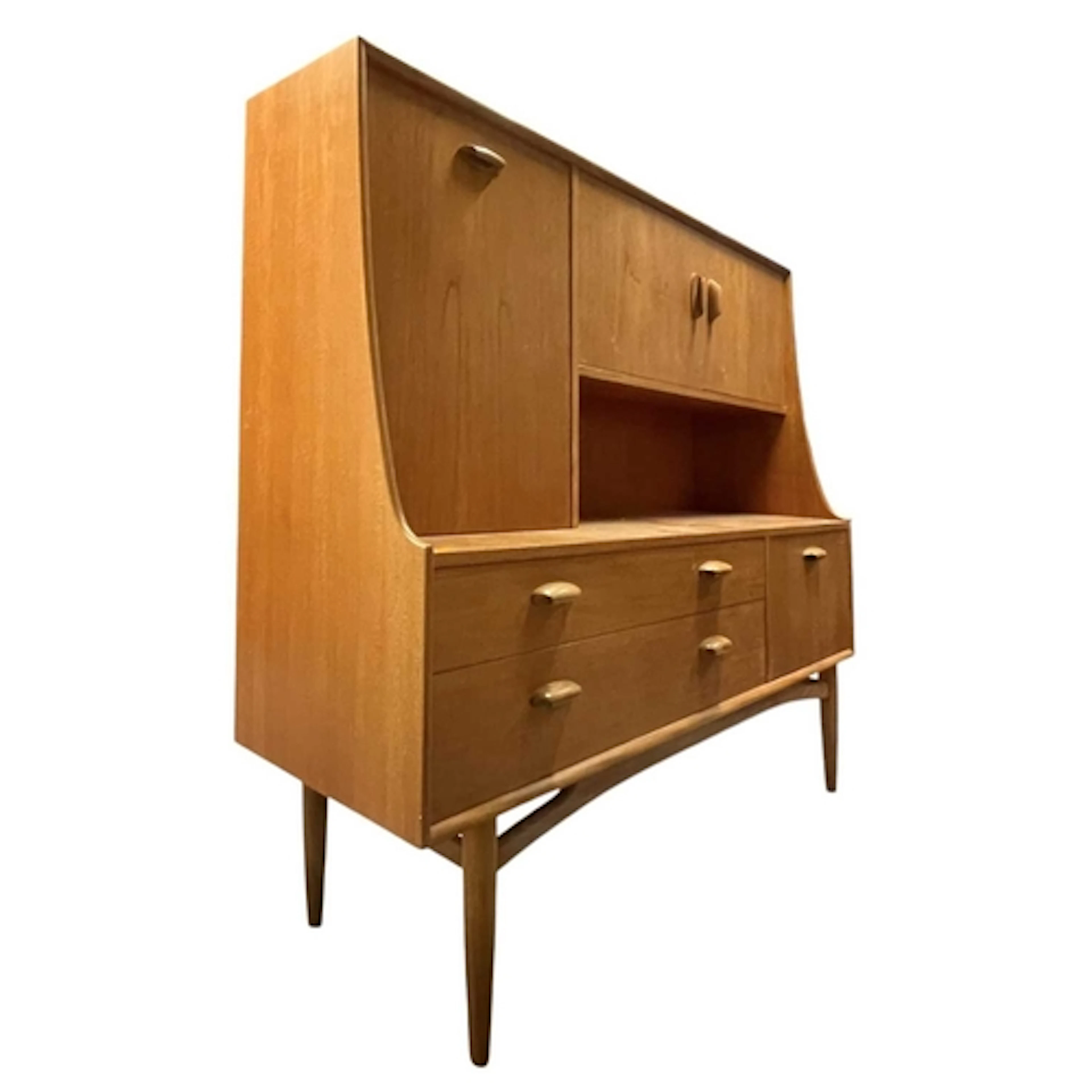 G Plan - Brasília Range - a retro 20th century teak wood hig...