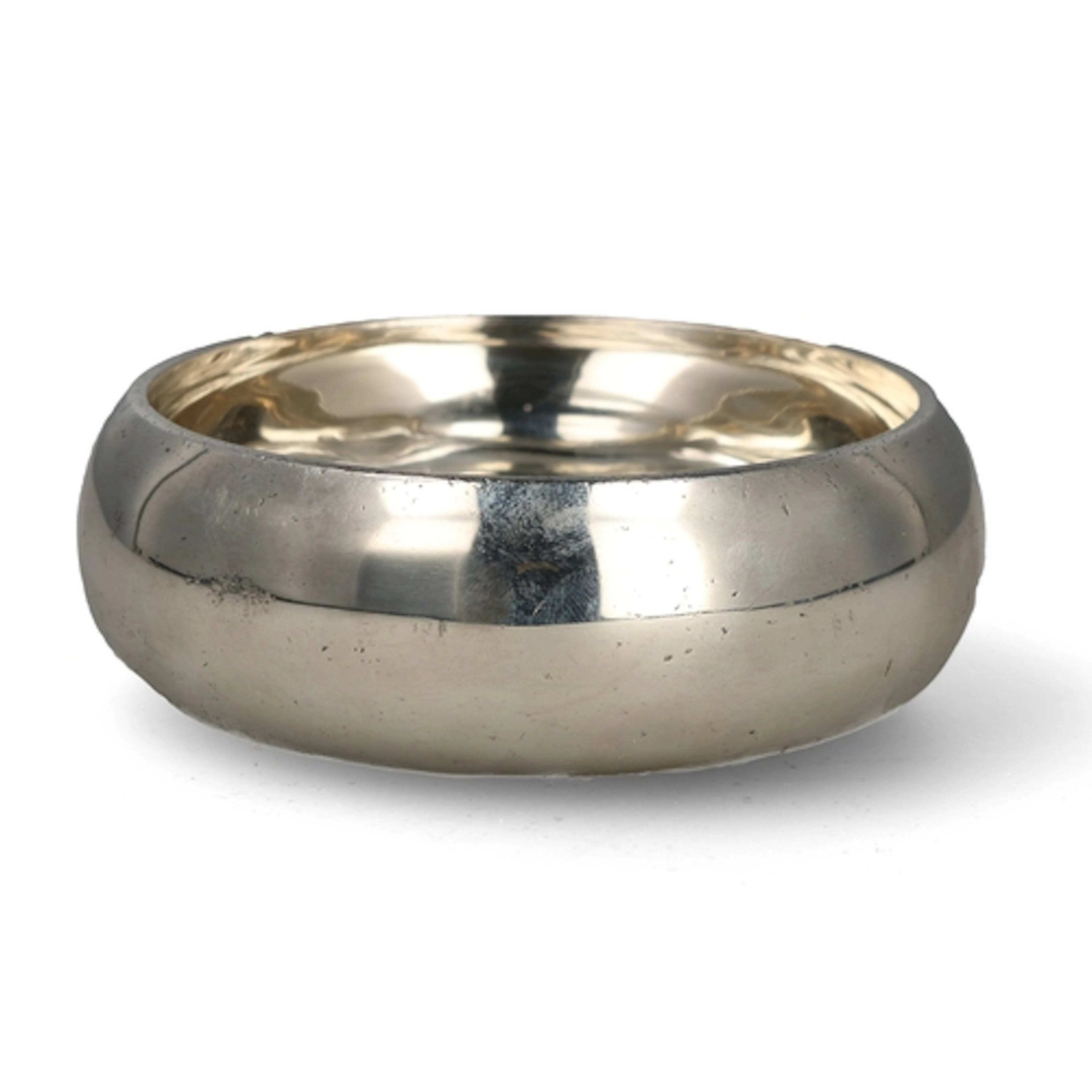 AN ART DECO CIRCULAR SILVER BOWL, RICHARD COMYNS, LONDON 193...
