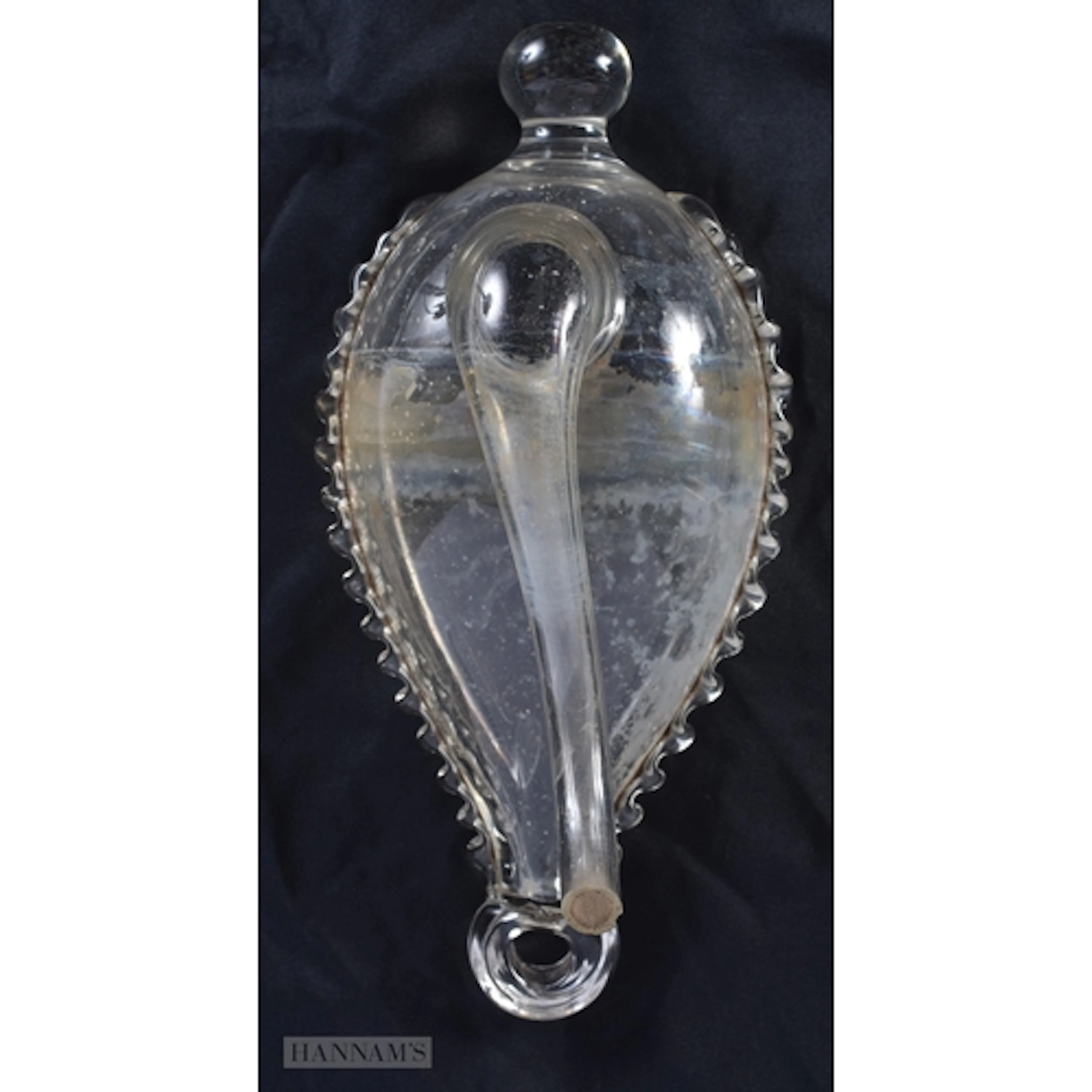 AN UNUSUAL GEORGE III GOETHE BAROMETER OR FARMERS BAROMETER....