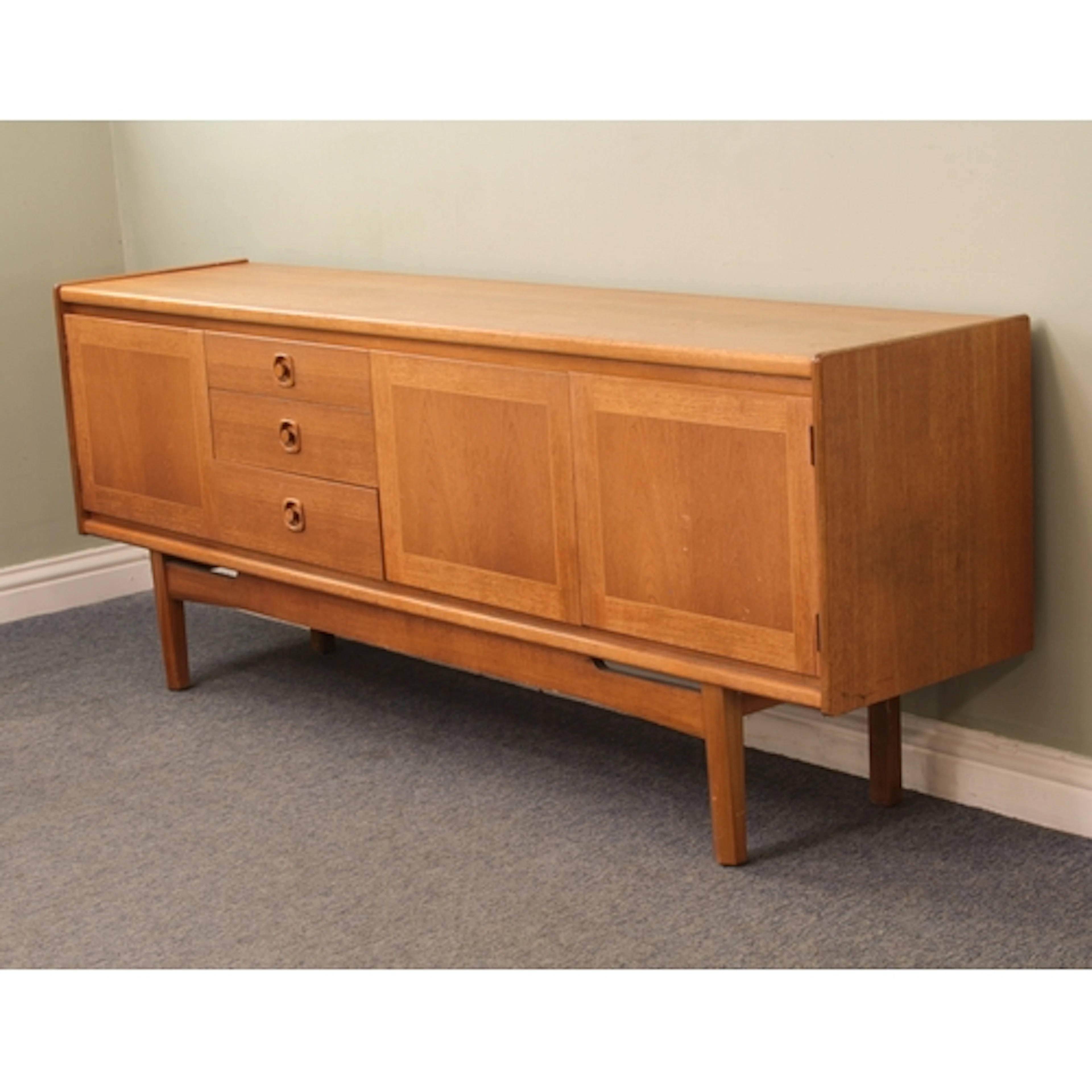 A vintage teak sideboard by William Lawrence of Nottingham -...