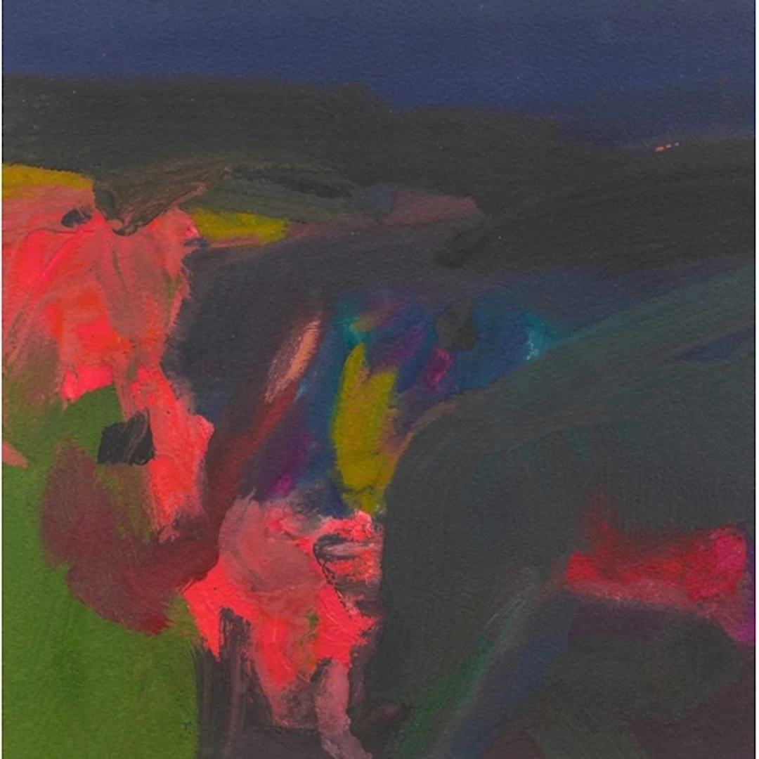 § John MILLER (1931-2002) Penwith Landscape Gouache, stamp s...