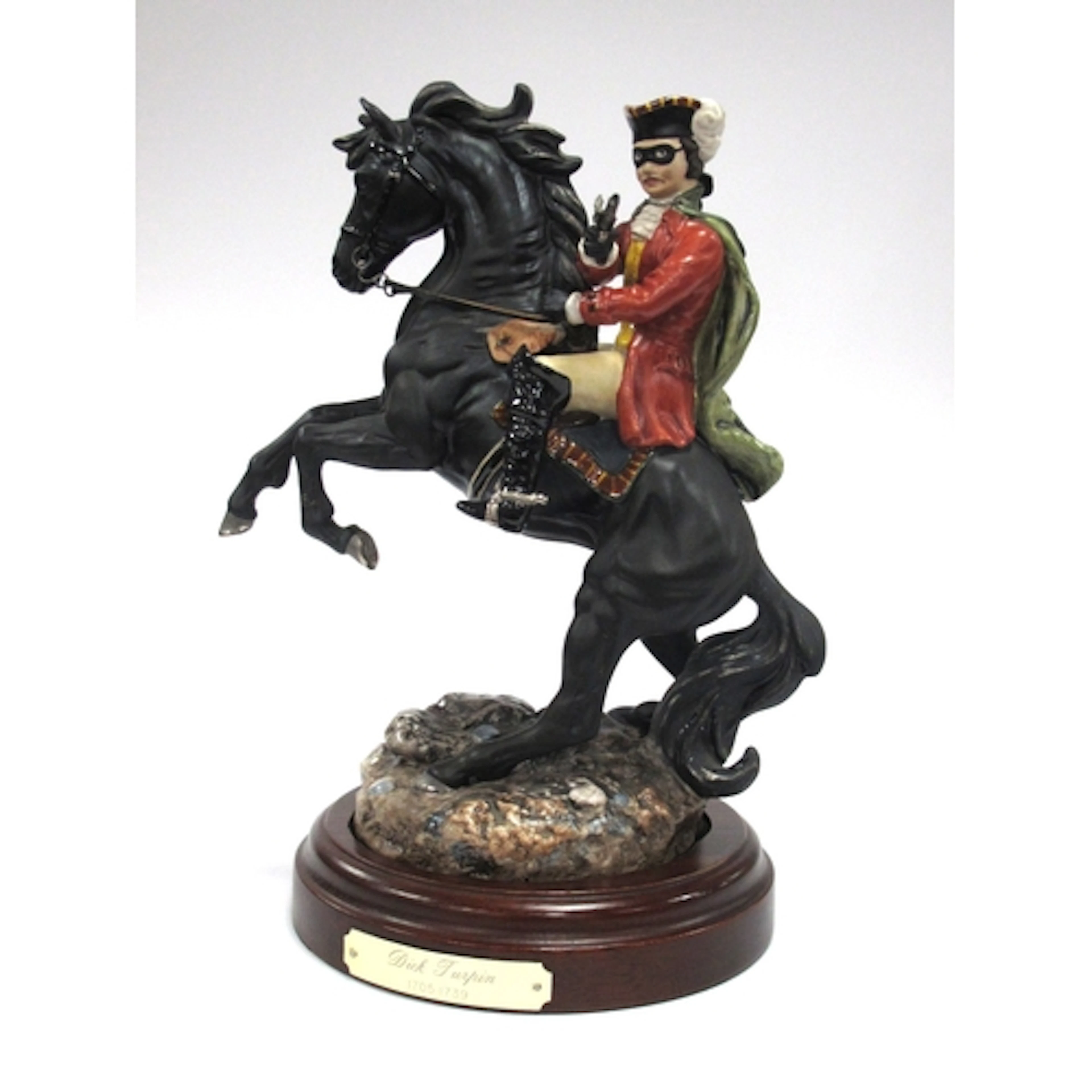 A Royal Doulton Porcelain Figure 'Dick Turpin' HN 3272, limi...