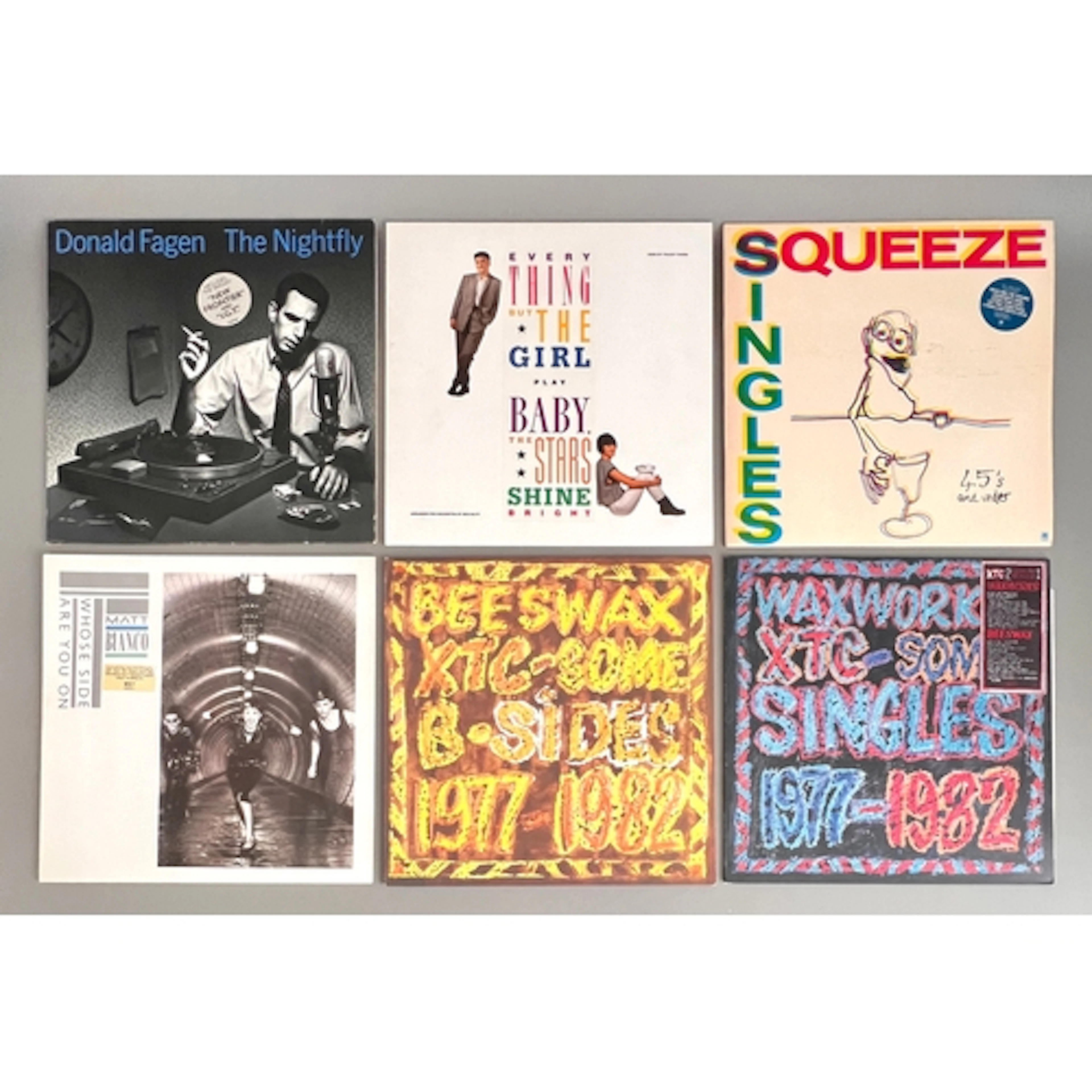 A collection of mainly 1980s Rock, Pop and New Wave vinyl LP...