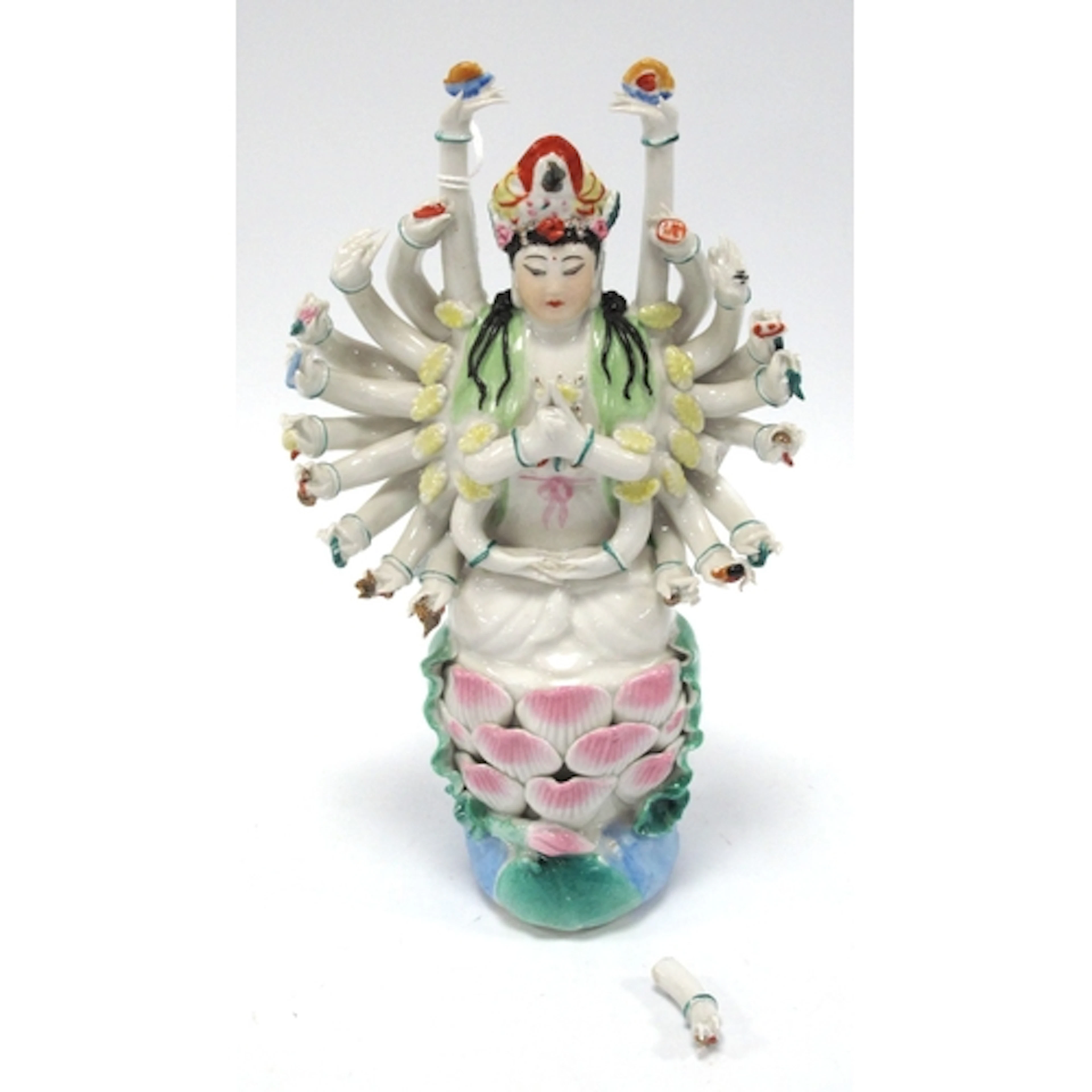 Chinese Goddess of Mercy Thousand Hand, Guan Yin Bodhisattva...