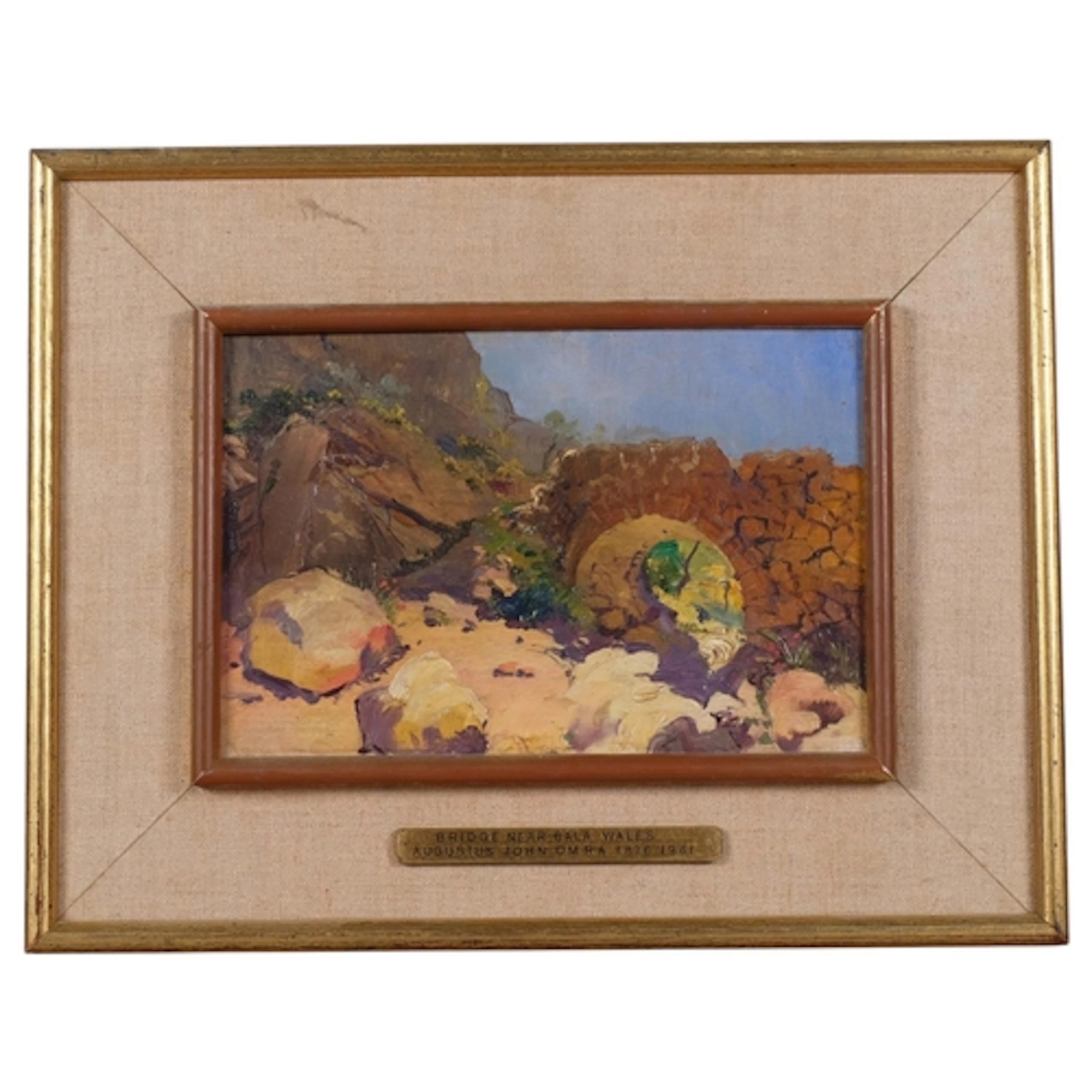 Attributed to Augustus John (1878 - 1961), Bridge Near Bala ...