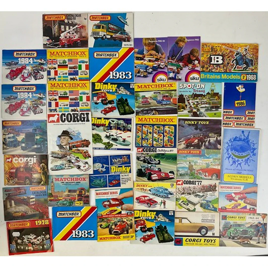 Toy Catalogues - a good collection of 1960’s and later Match...
