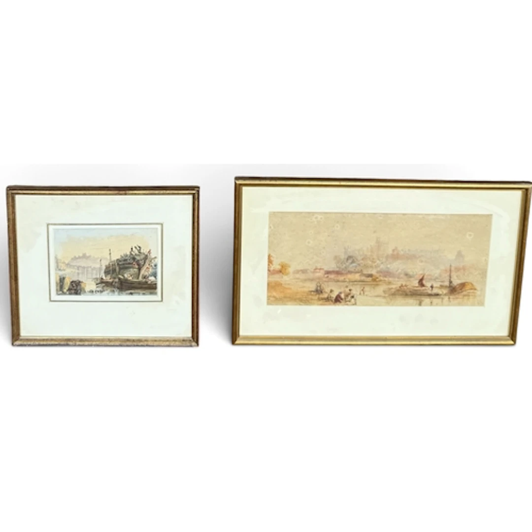 CIRCLE OF EDWARD DUNCAN (1803-1882): WINDSOR CASTLE FROM THE...