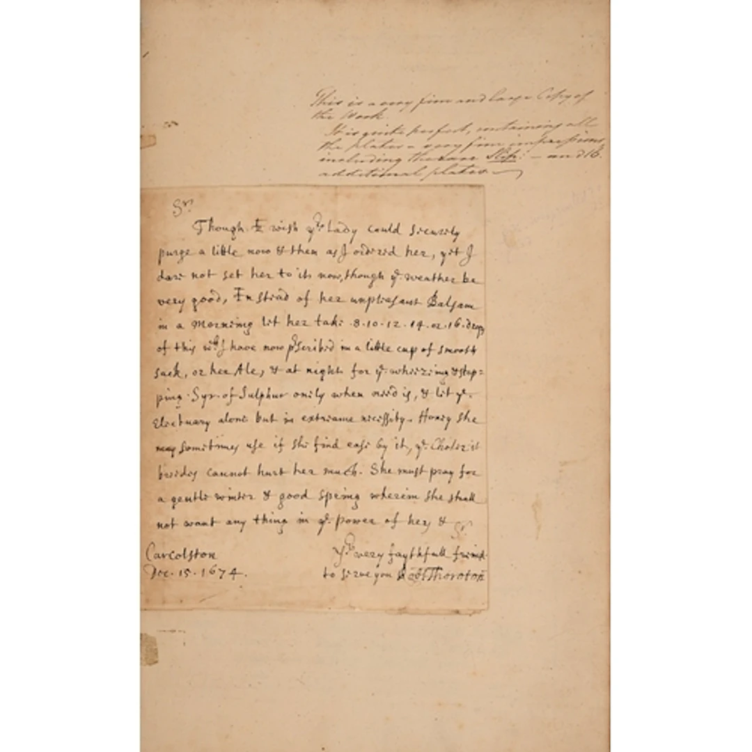 Thoroton (Robert, Doctor of Physick (sic)), The Antiquities ...