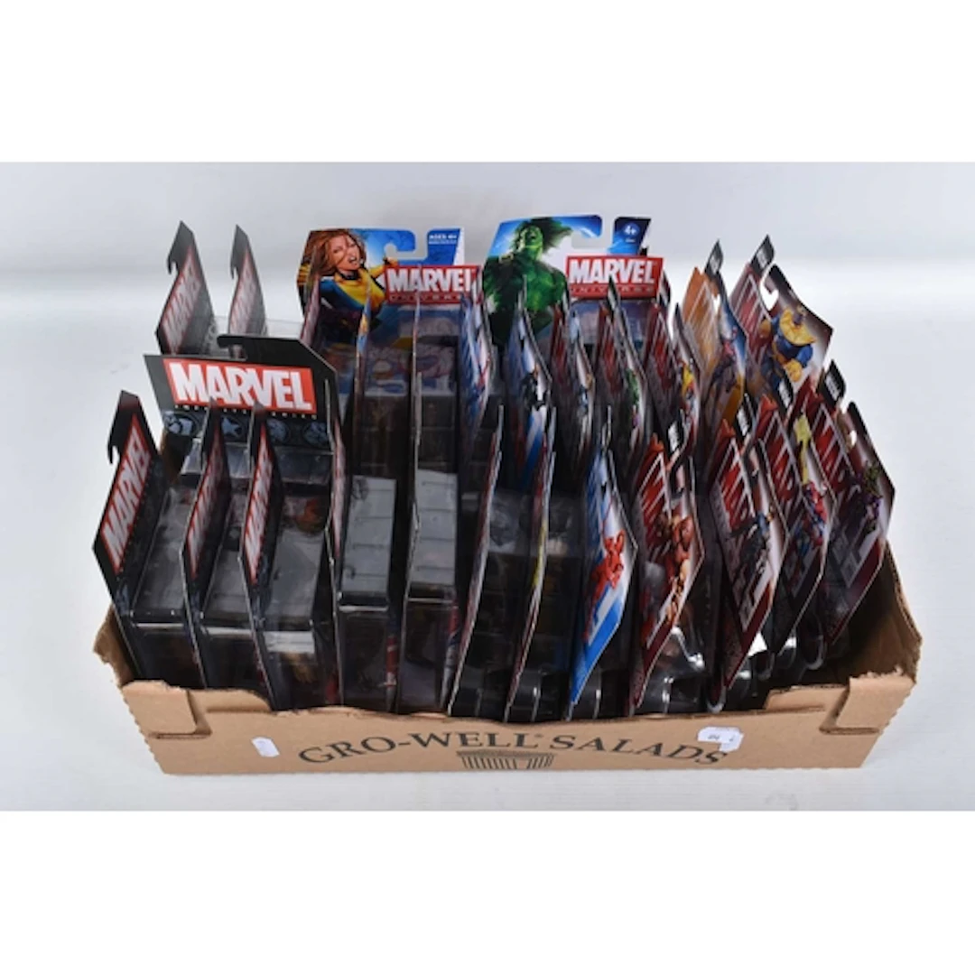 A COLLECTION OF BOXED HASBRO MARVEL UNIVERSE AND MARVEL INFI...