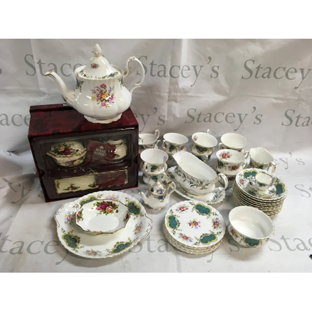 A Royal Albert Berkeley set with other items of Royal Albert...