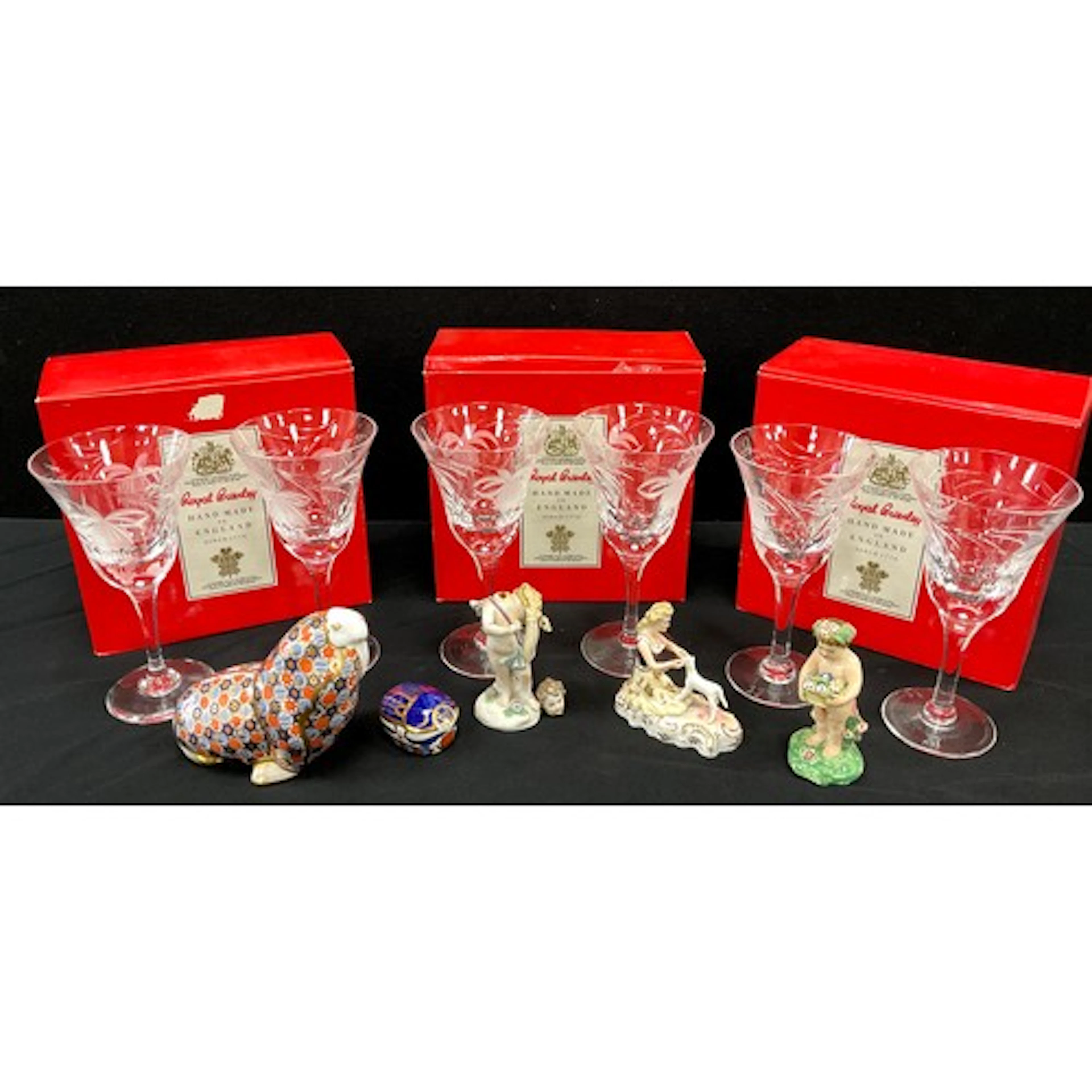 Ceramics & Glass - Royal Crown Derby - Walrus Paperweight a...