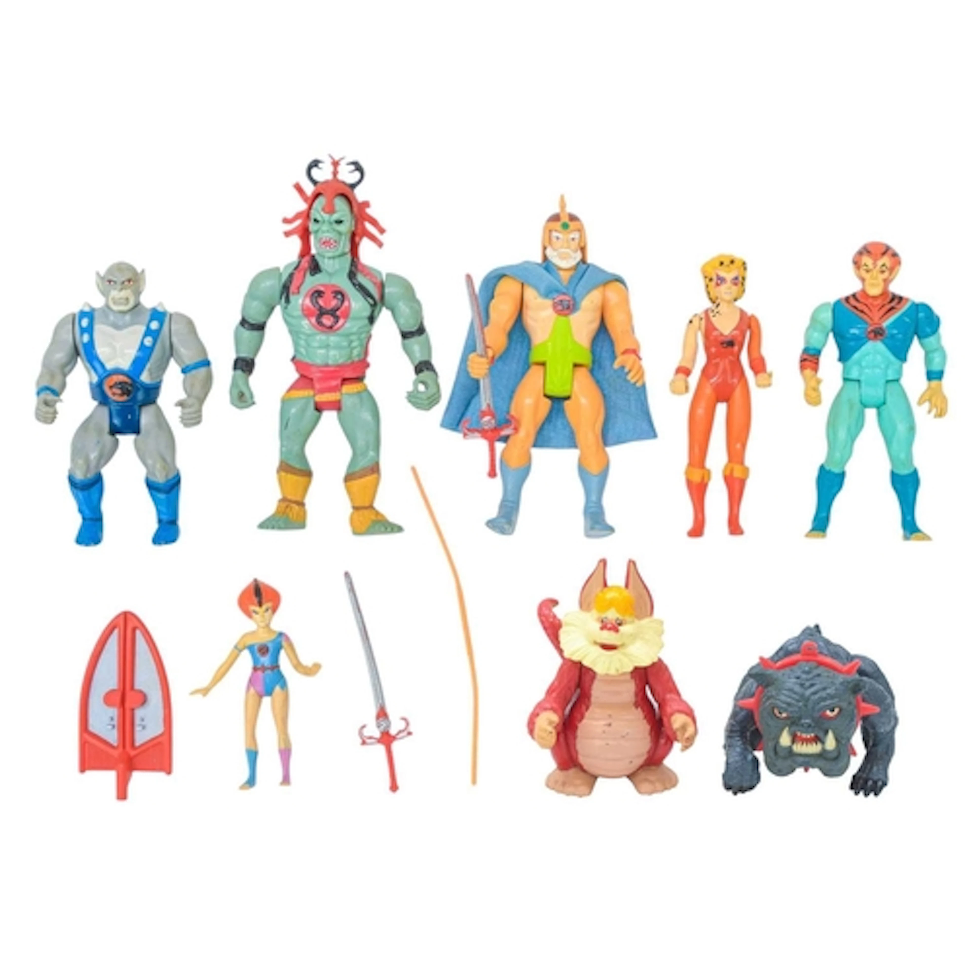 Thundercats figures including Jaga. From 1985-1987, made by ...