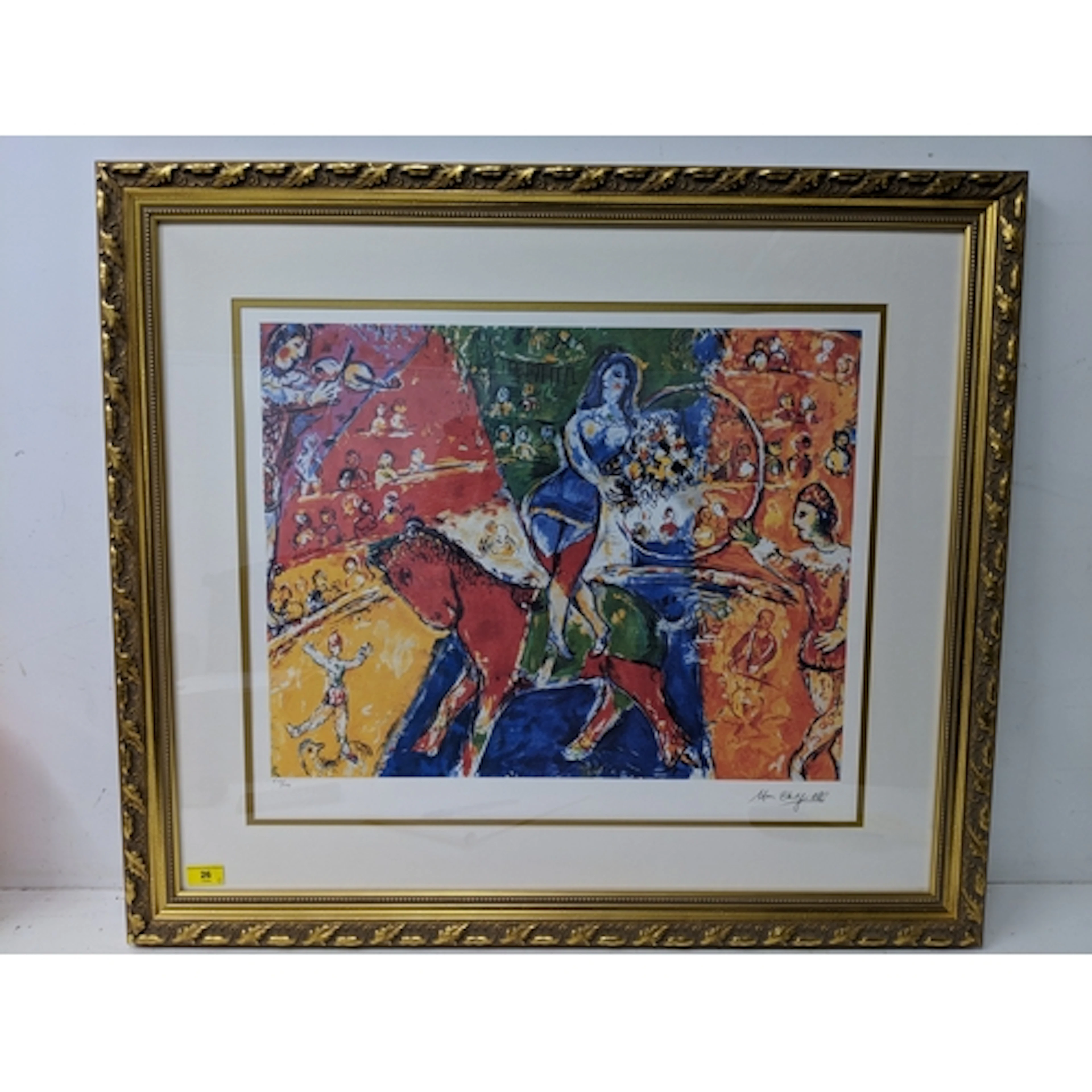 Marc Chagall (1887–1985), a limited edition lithograph, no. ...