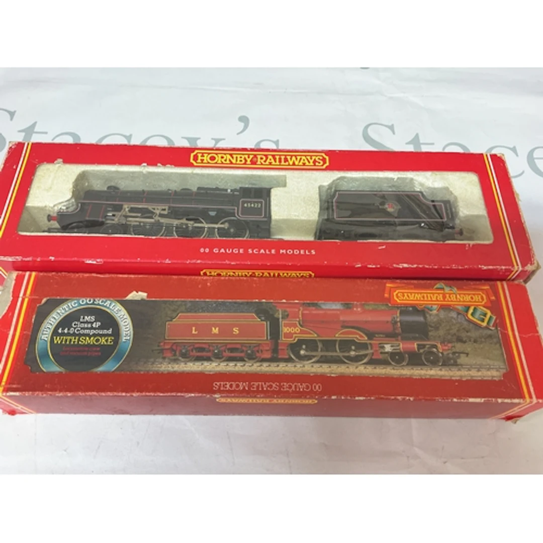 2 X Boxed Hornby 00 Gauge Locomotives, Including A BR 4-6-0 ...