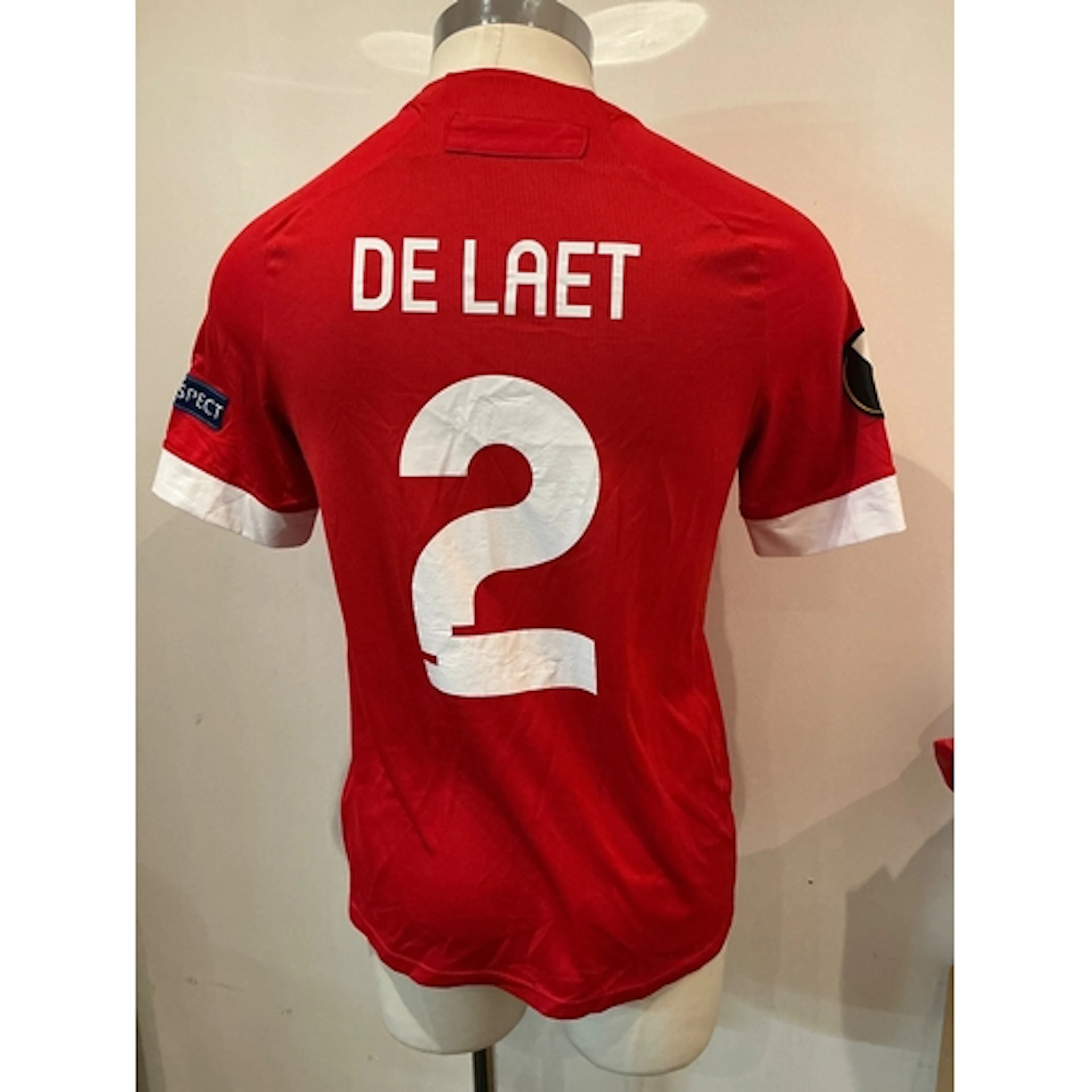 Antwerp 2020 - 2021 Match Worn Football Shirt: Jako short s...