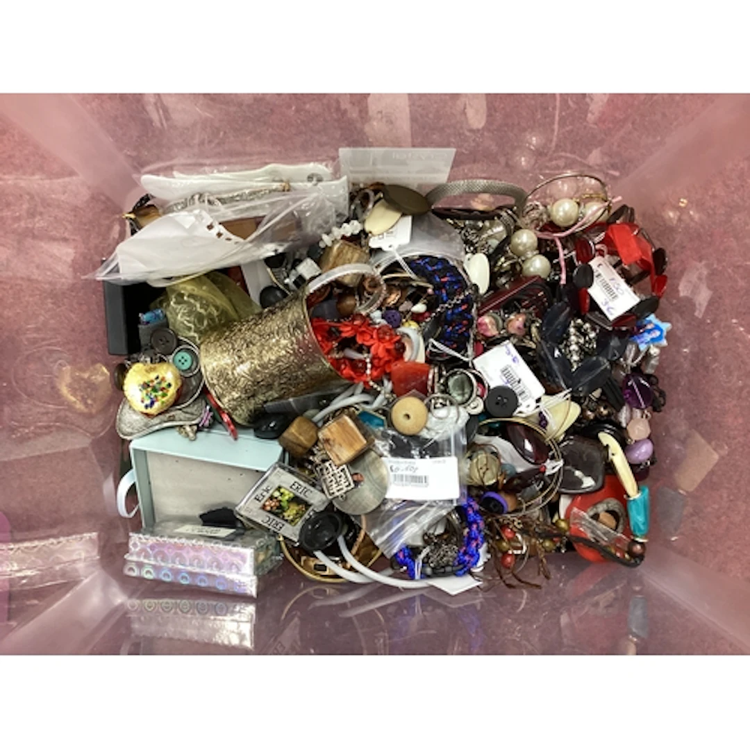 Assorted Costume Jewellery :- One Box