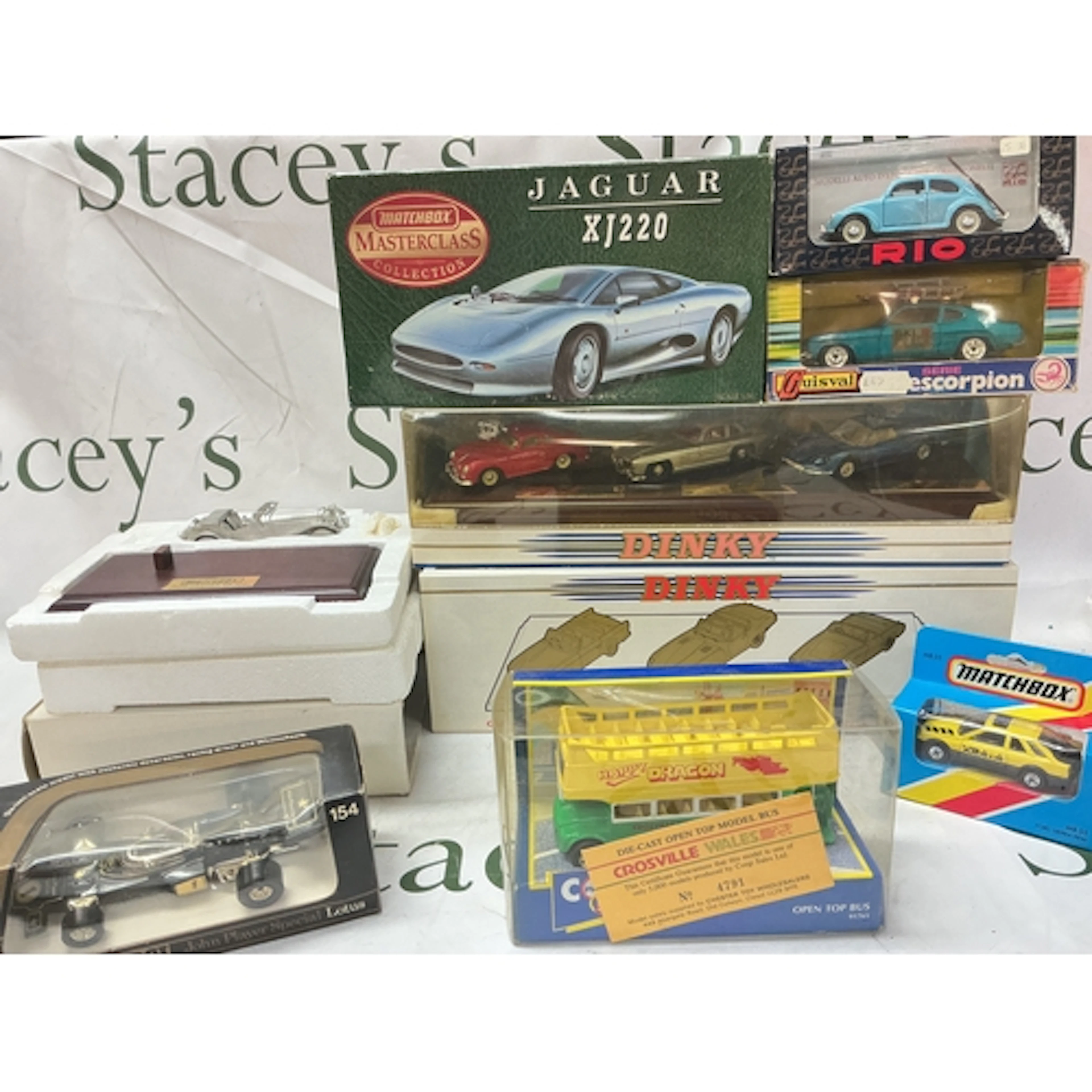 A Collection Of Boxed Diecast Including Matchbox, Dinky, Lle...