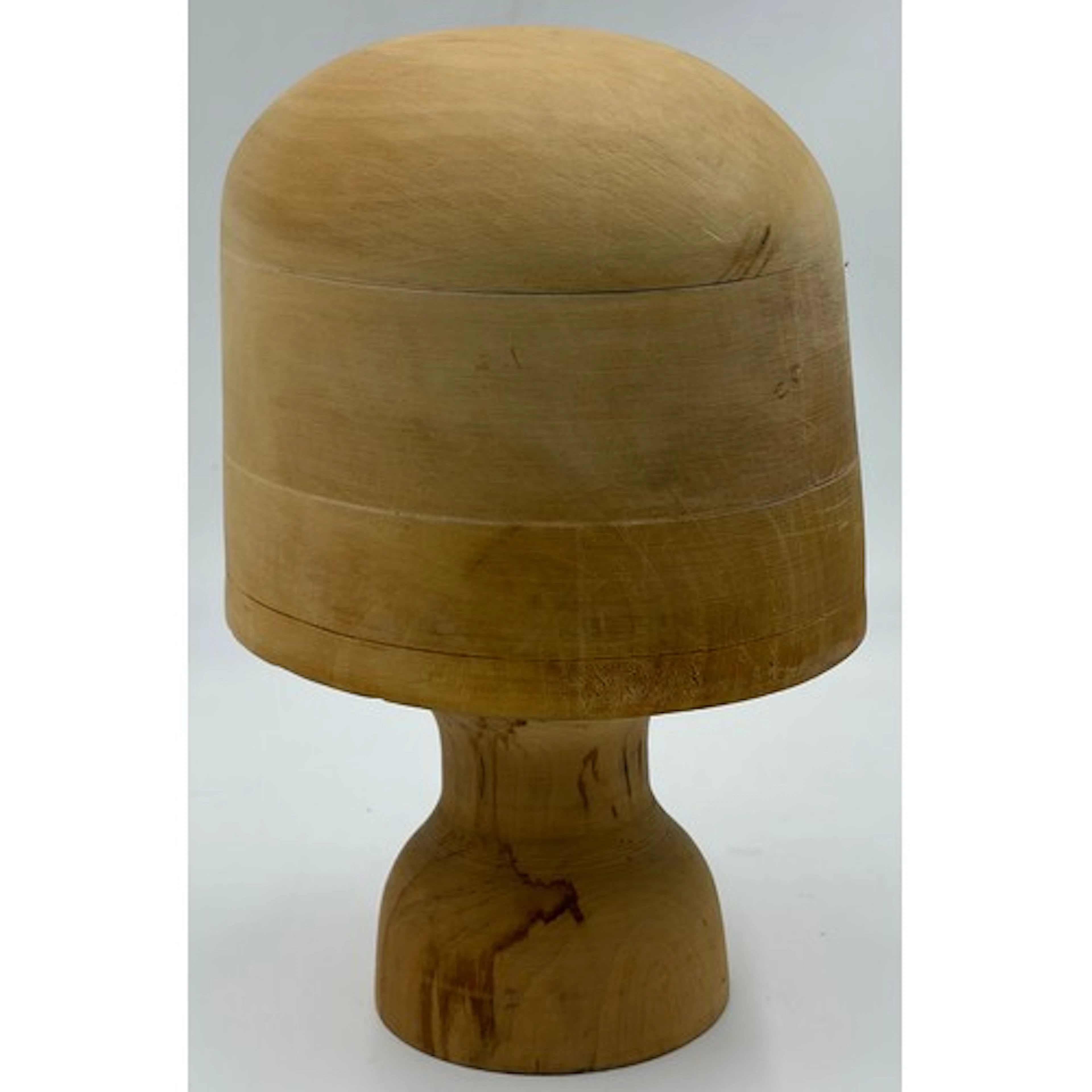 A Rubans de Paris hat block measuring 26cm h.